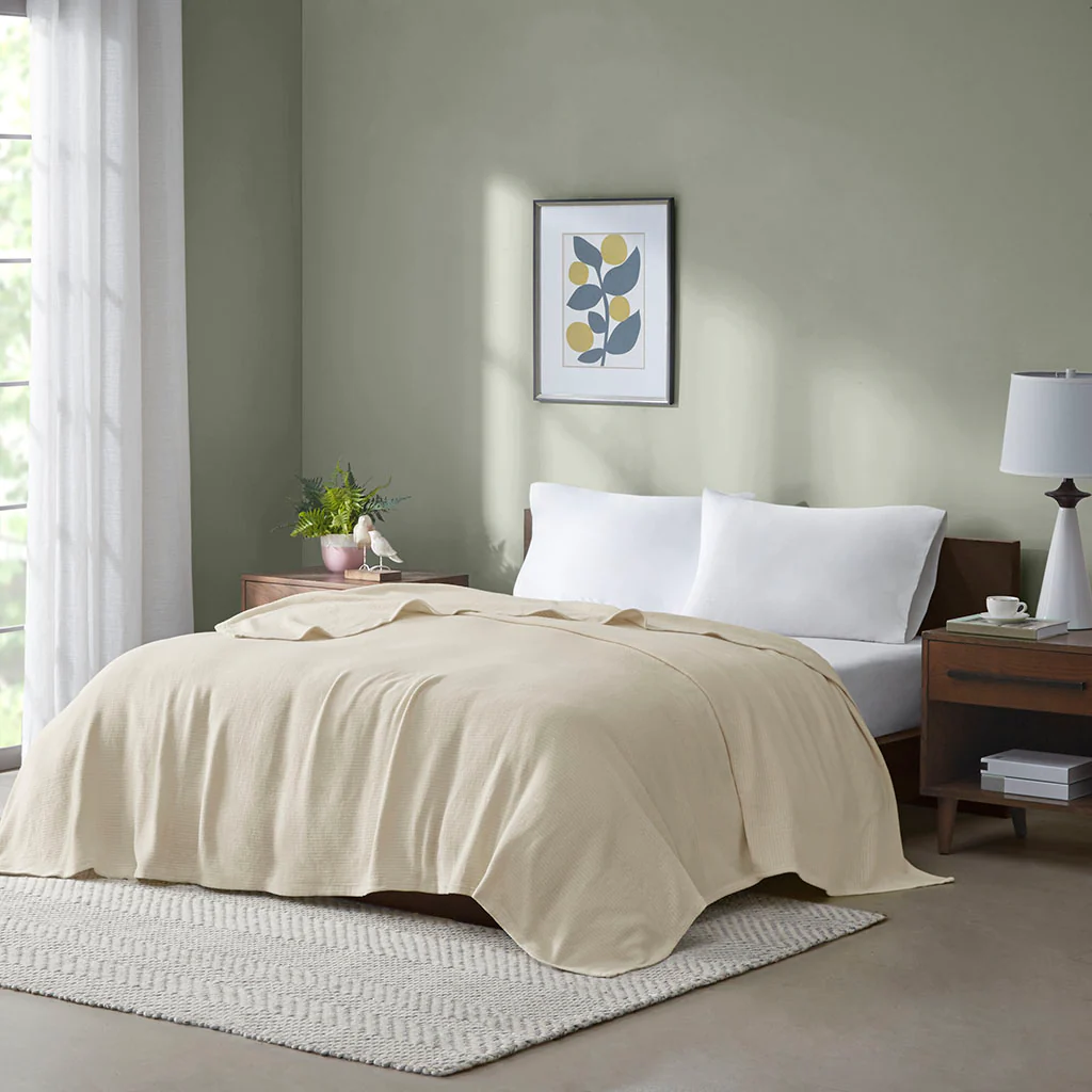 Freshspun Basketweave Cotton Blanket - Image 8