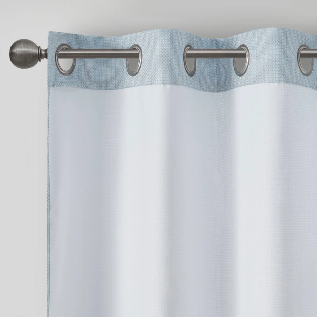 Galen Basketweave Room Darkening Curtain Panel Pair - Image 22