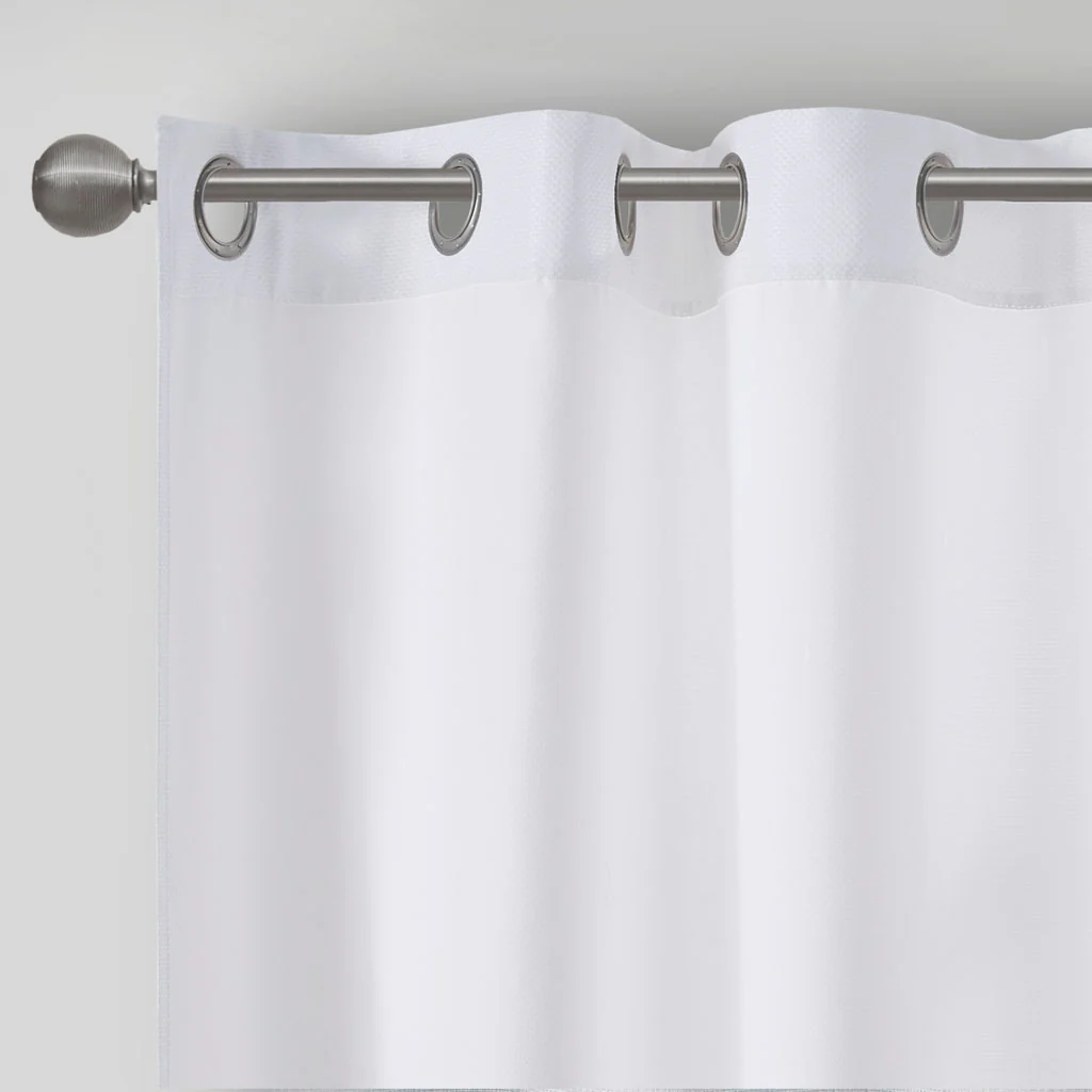 Galen Basketweave Room Darkening Curtain Panel Pair - Image 23
