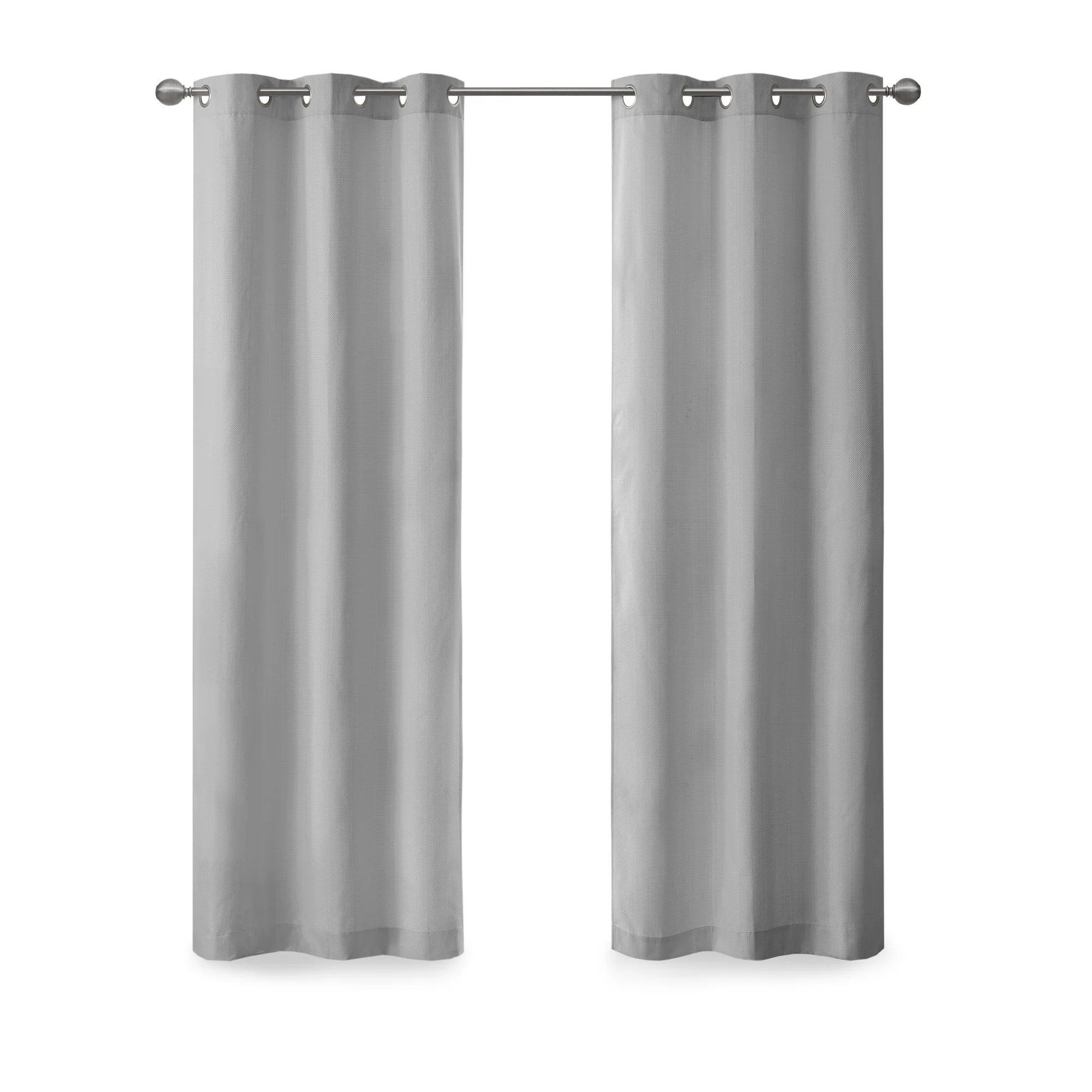 Galen Basketweave Room Darkening Curtain Panel Pair - Image 25