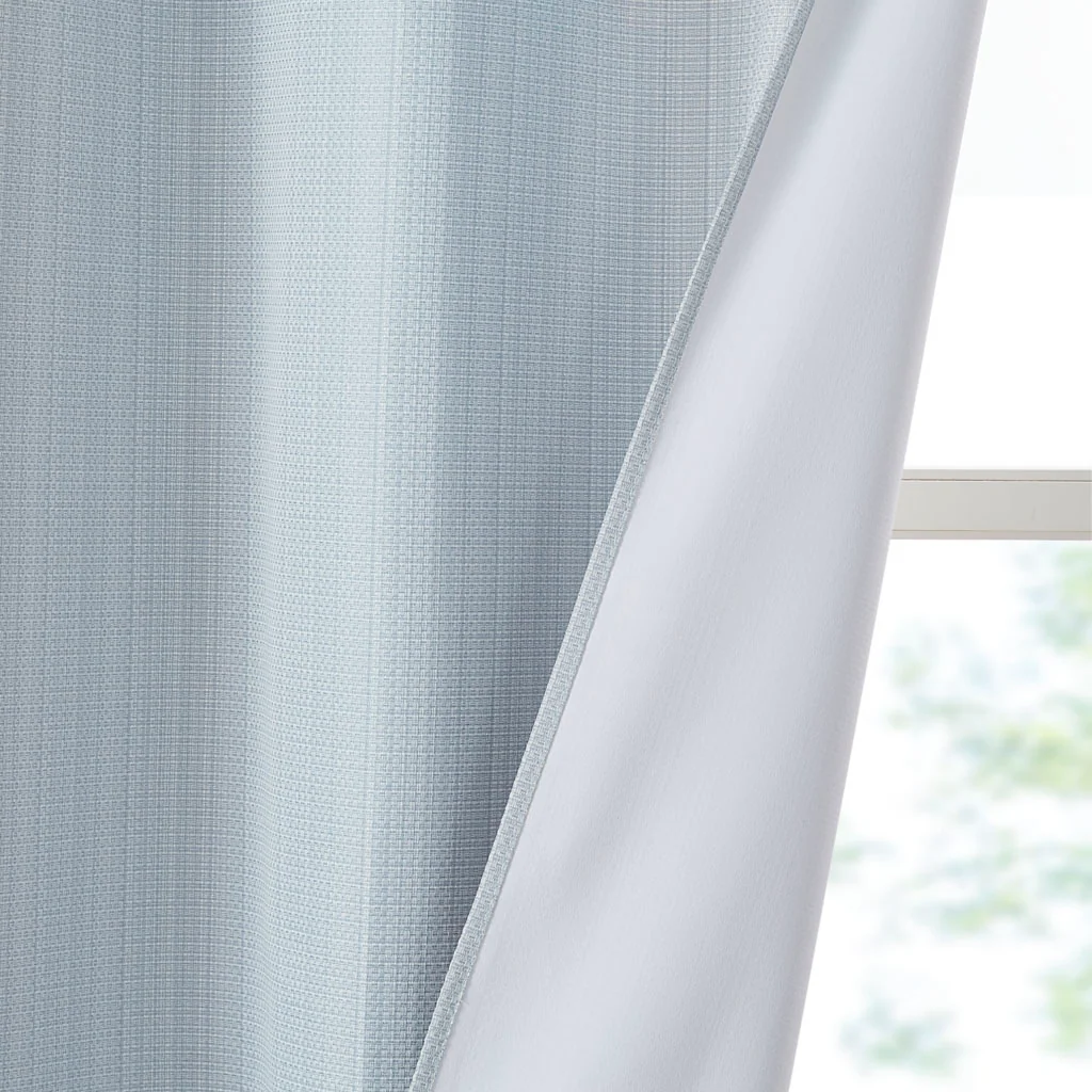 Galen Basketweave Room Darkening Curtain Panel Pair - Image 32
