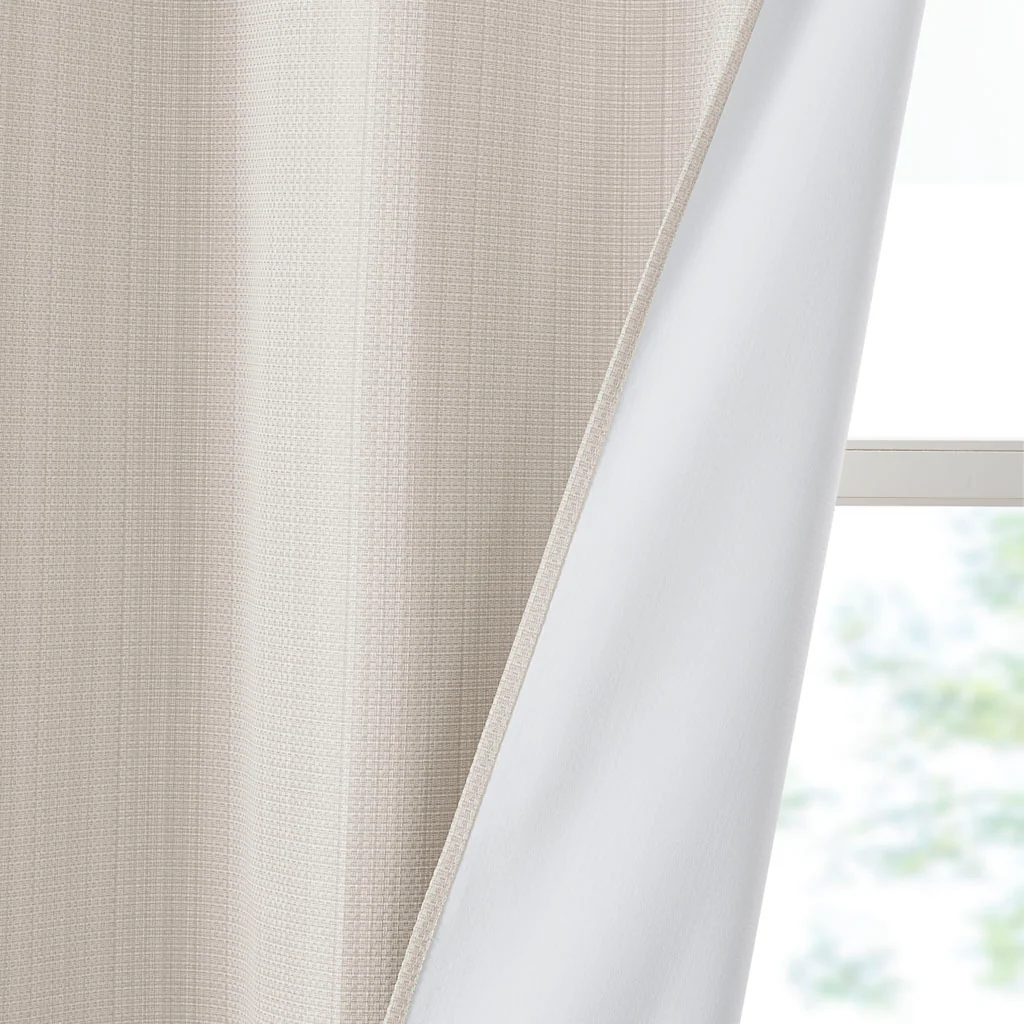 Galen Basketweave Room Darkening Curtain Panel Pair - Image 34