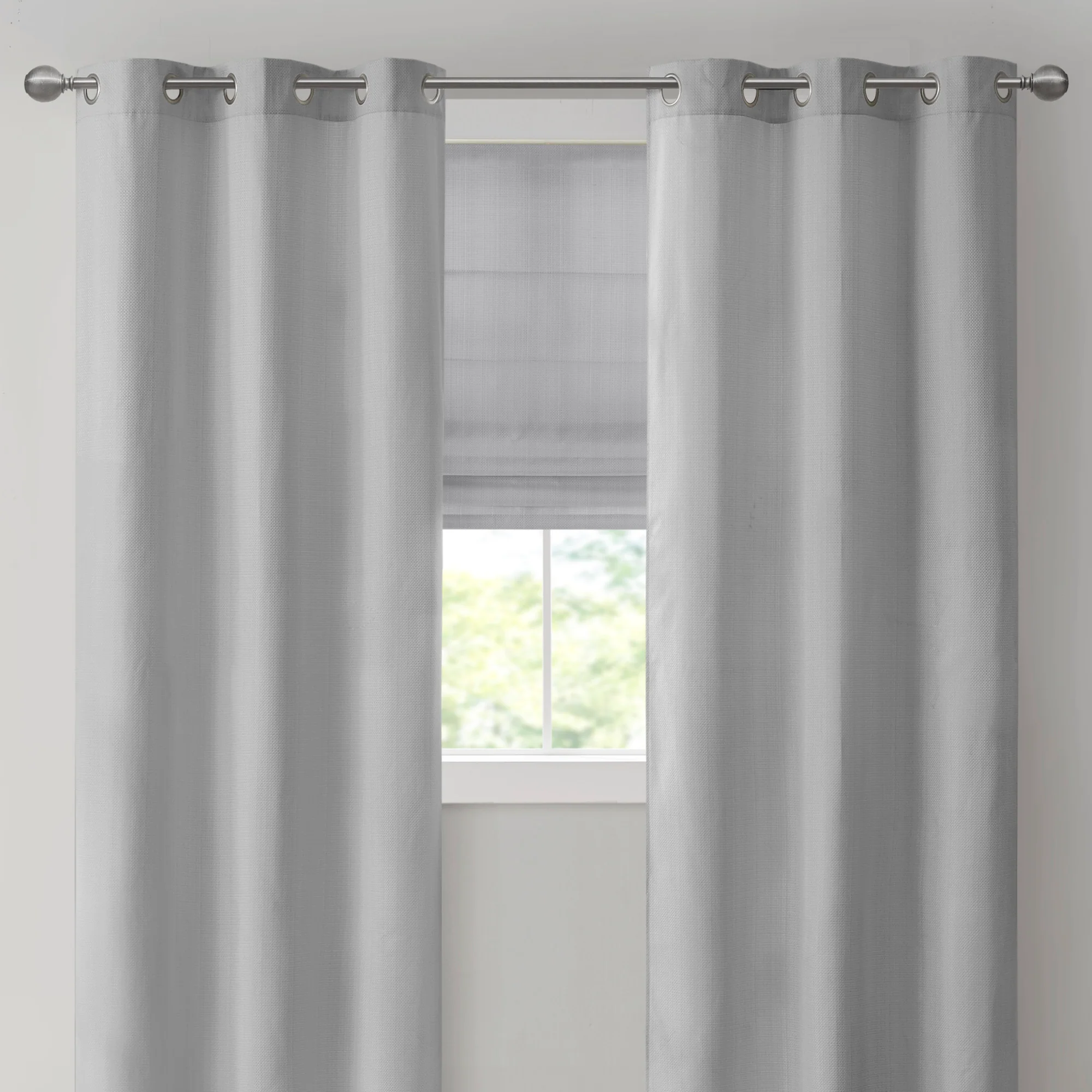Galen Basketweave Room Darkening Curtain Panel Pair - Image 35