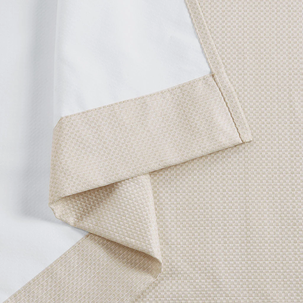 Galen Basketweave Room Darkening Curtain Panel Pair - Image 39