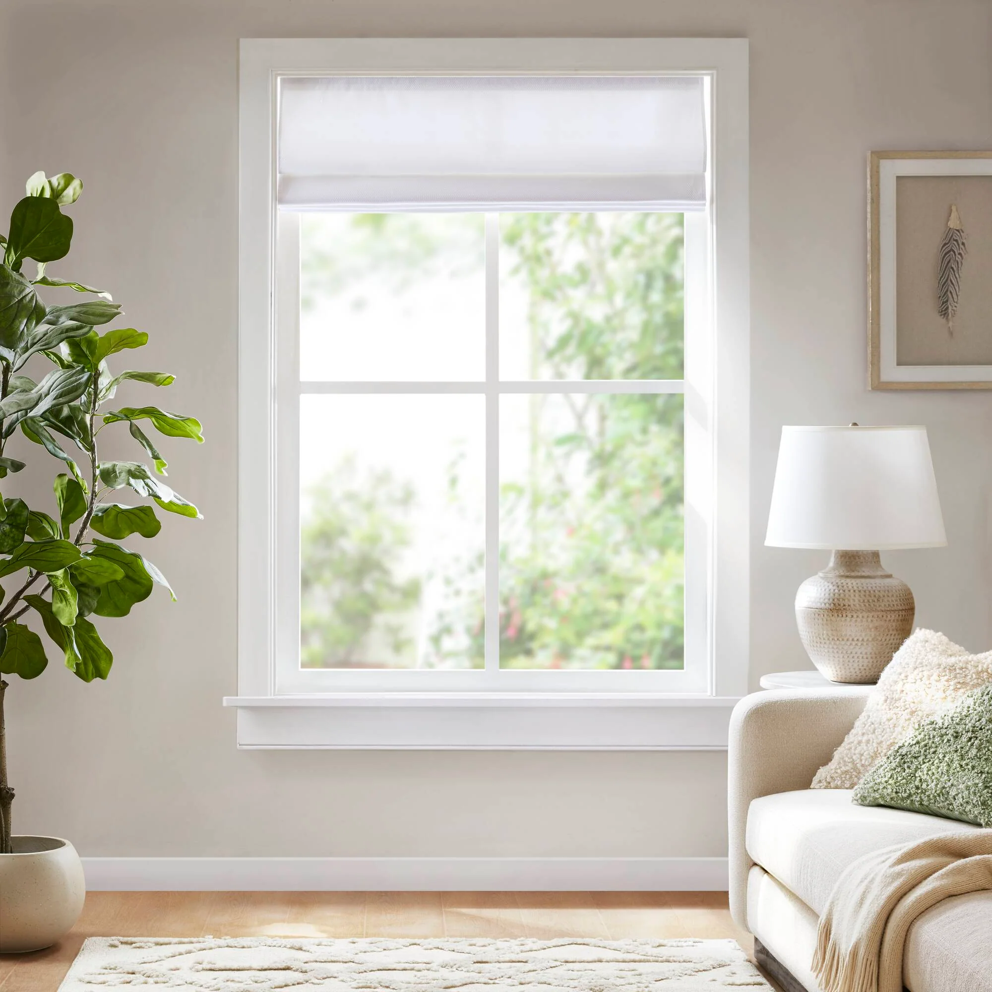 Galen Matte Cordless Roman Blind  Galen Matte fabric - Image 19