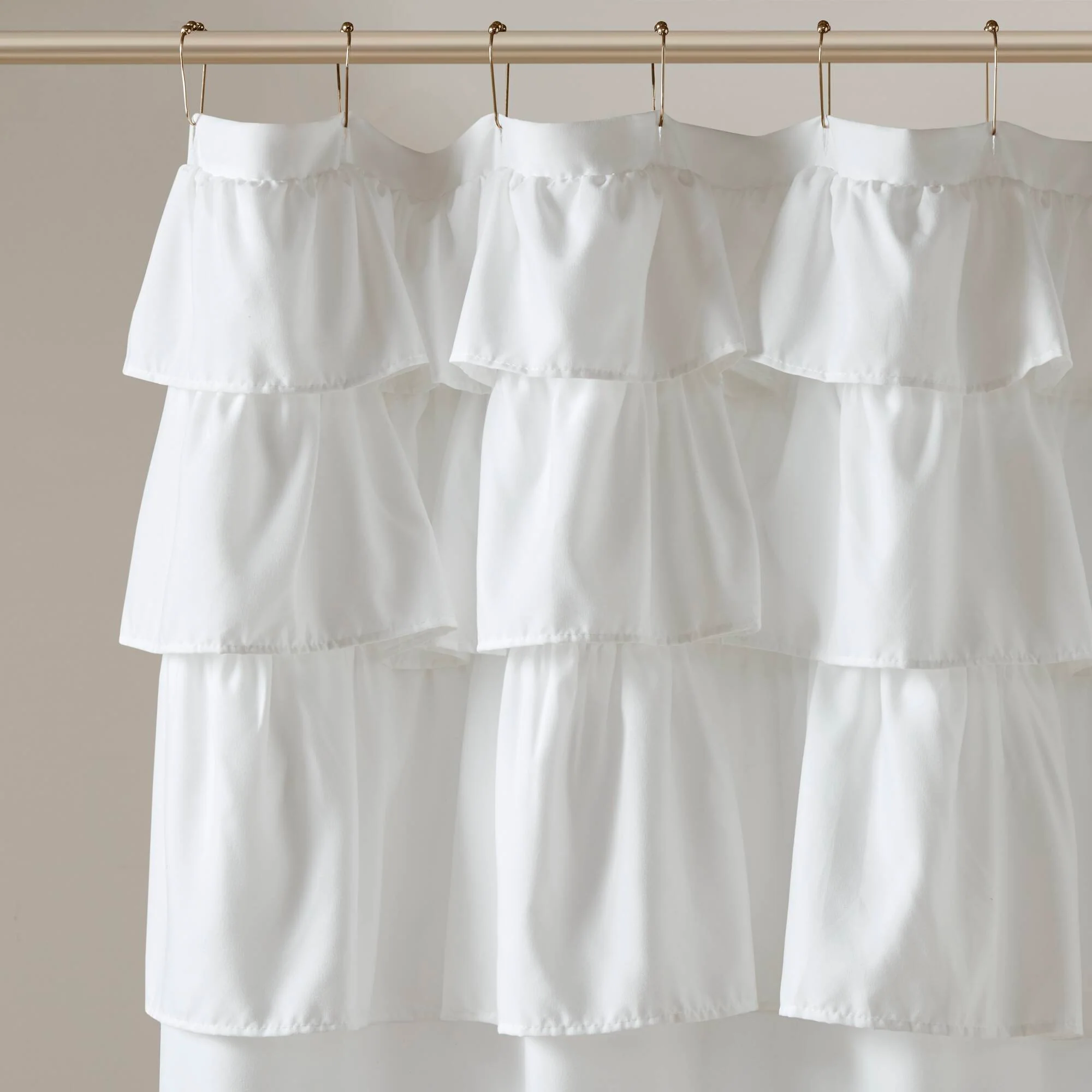 Grace Ruffled Shower Curtain - Image 6