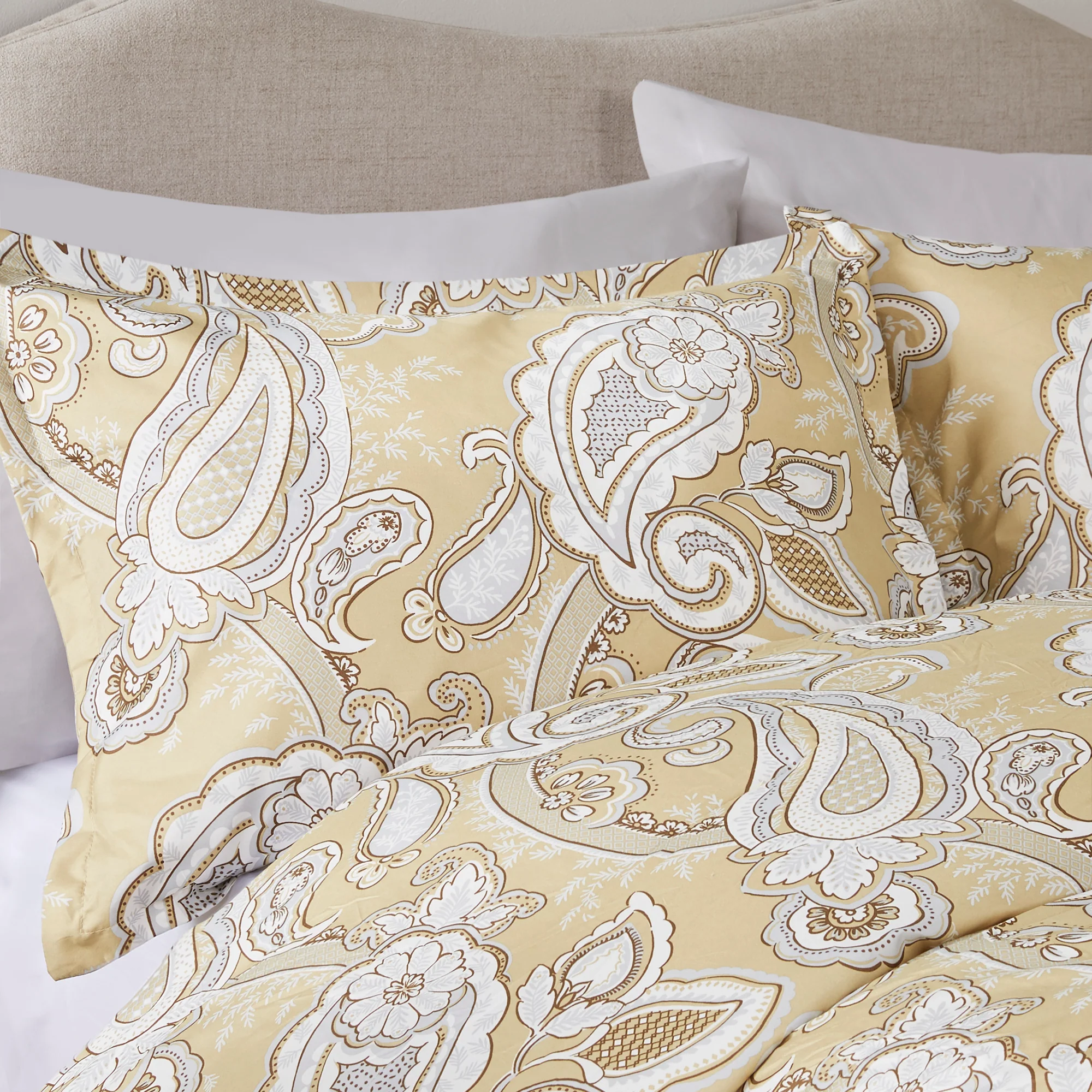 Gracelyn Paisley Print 9-Piece Comforter Set with Sheets - Image 4