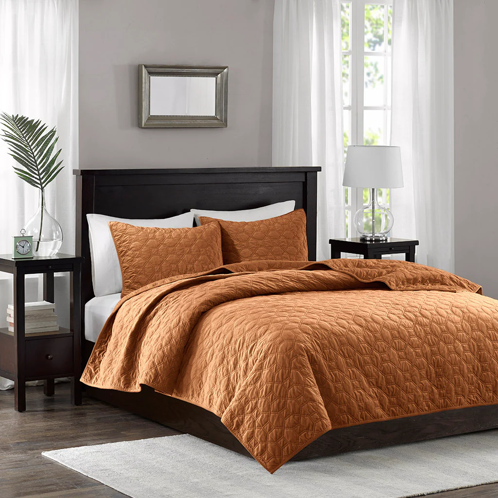 Harper 3-Piece Velvet Quilt Set - Image 62