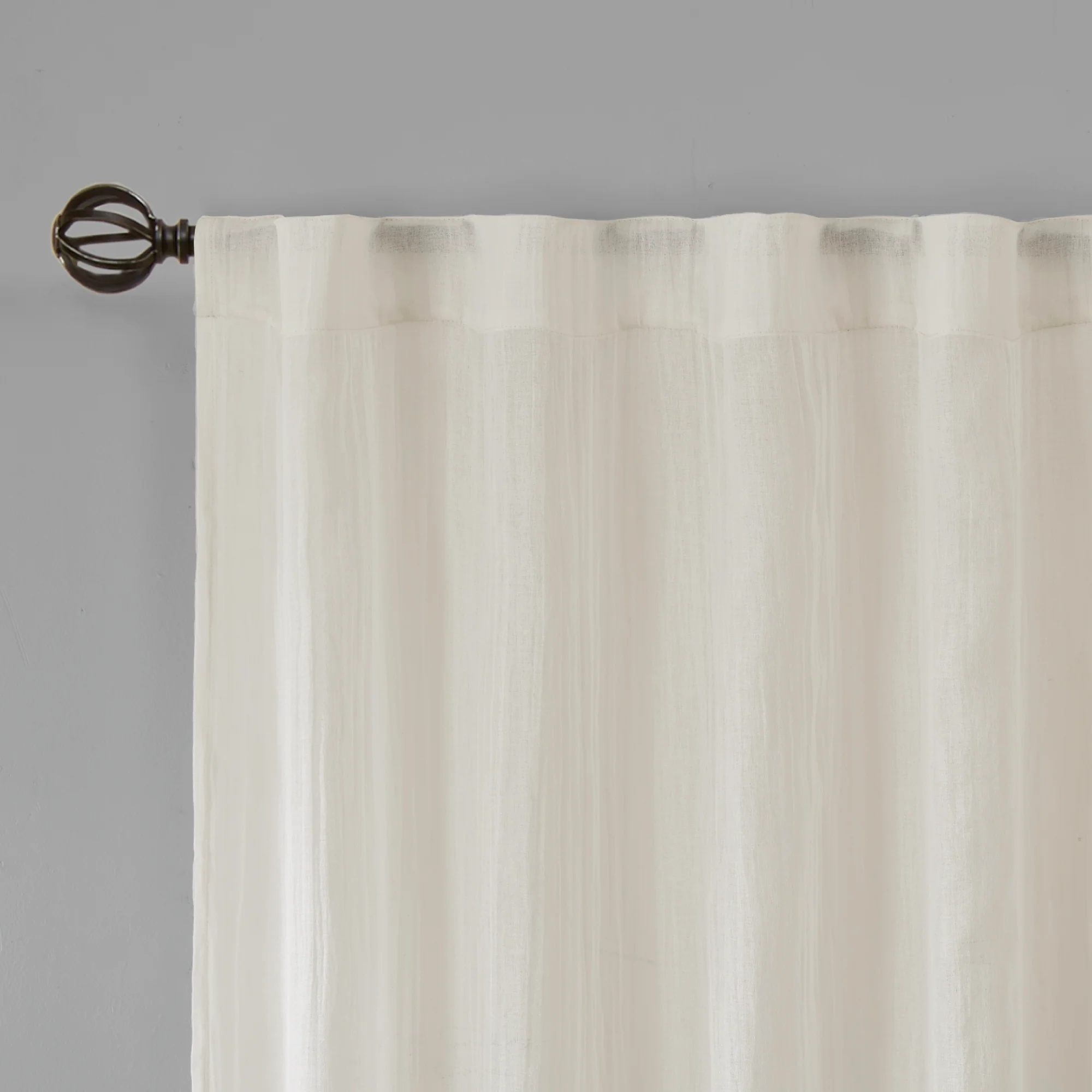 Harper Solid Crushed Curtain Panel Pair - Image 23