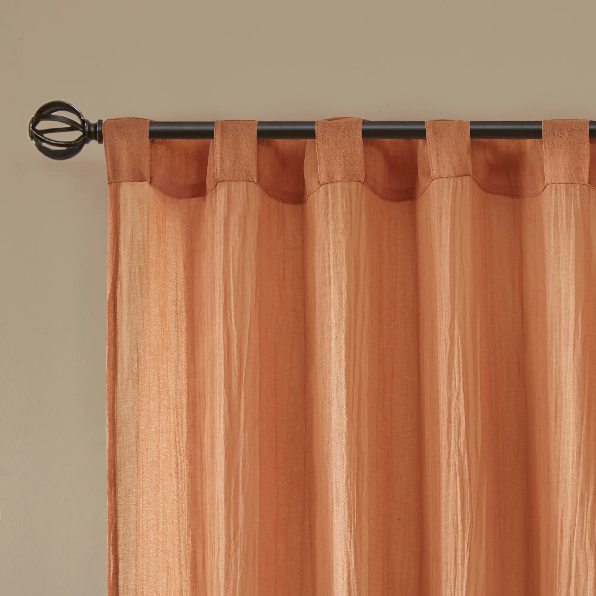 Harper Solid Crushed Curtain Panel Pair - Image 28