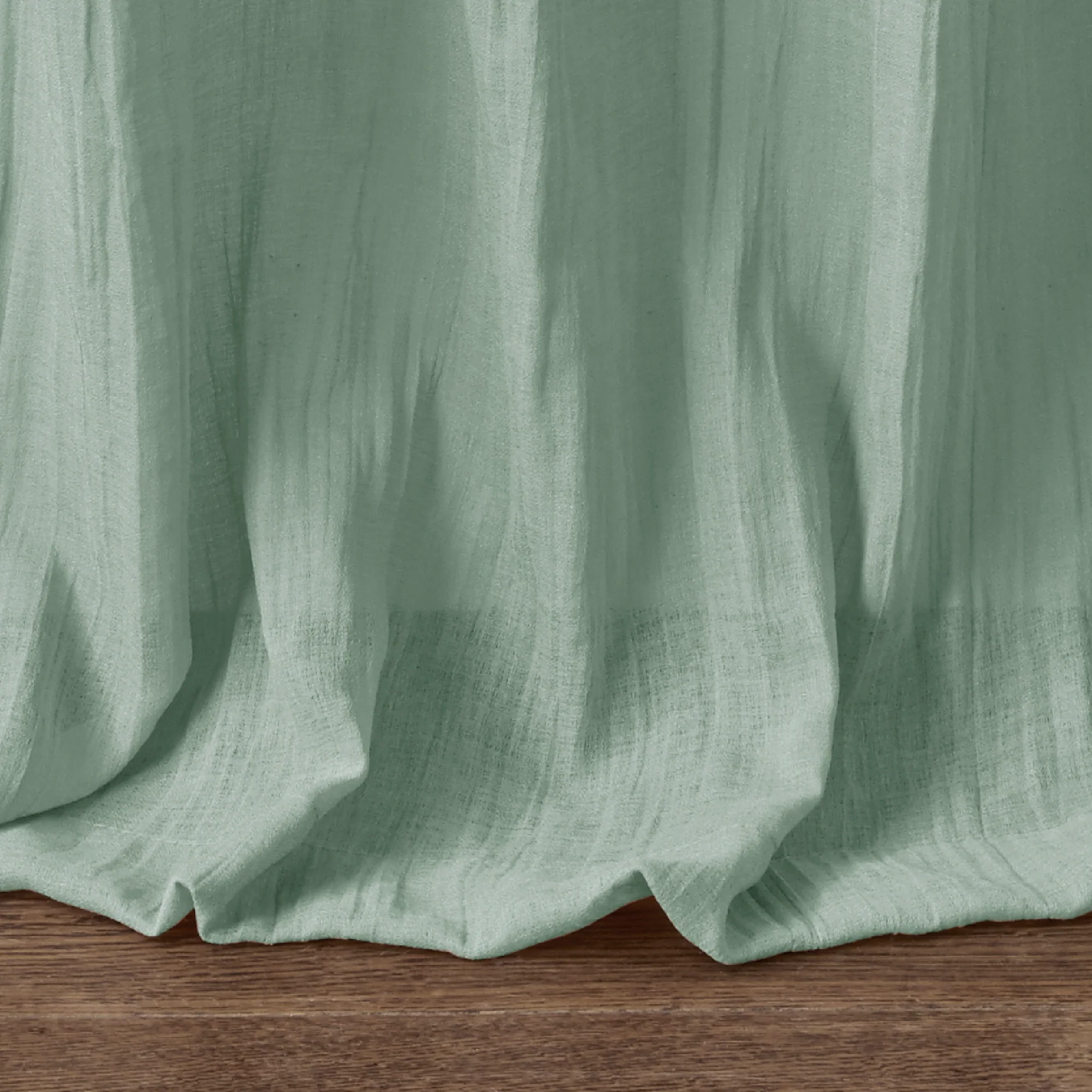 Harper Solid Crushed Curtain Panel Pair - Image 33