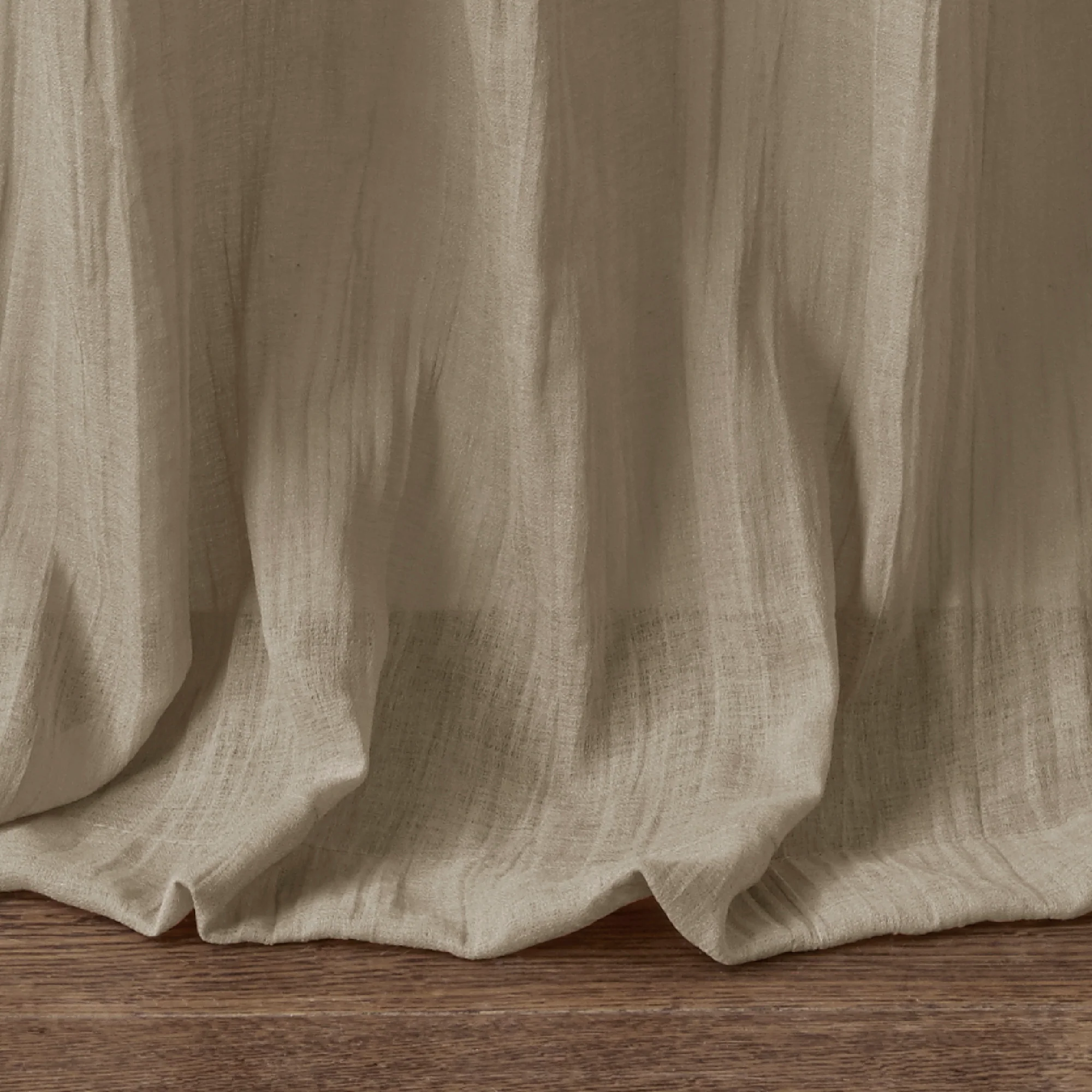 Harper Solid Crushed Curtain Panel Pair - Image 36