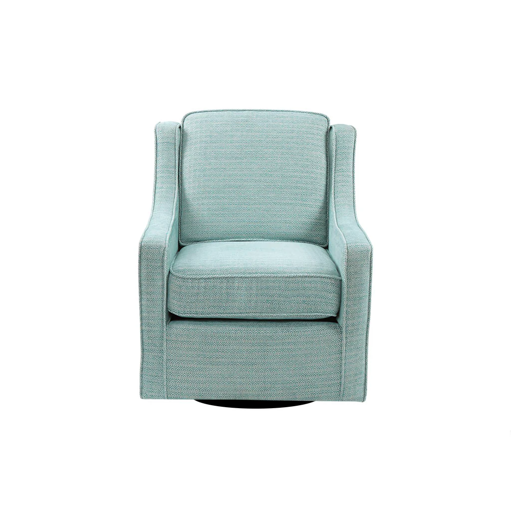 Harris Upholstered Swivel Armchair - Image 6