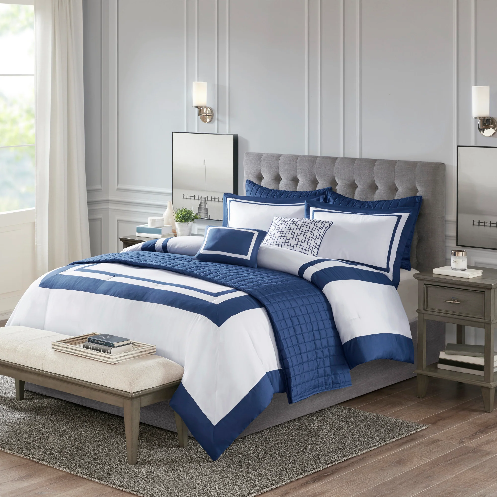Heritage 8-Piece Comforter and Quilt Set Collection - Image 3