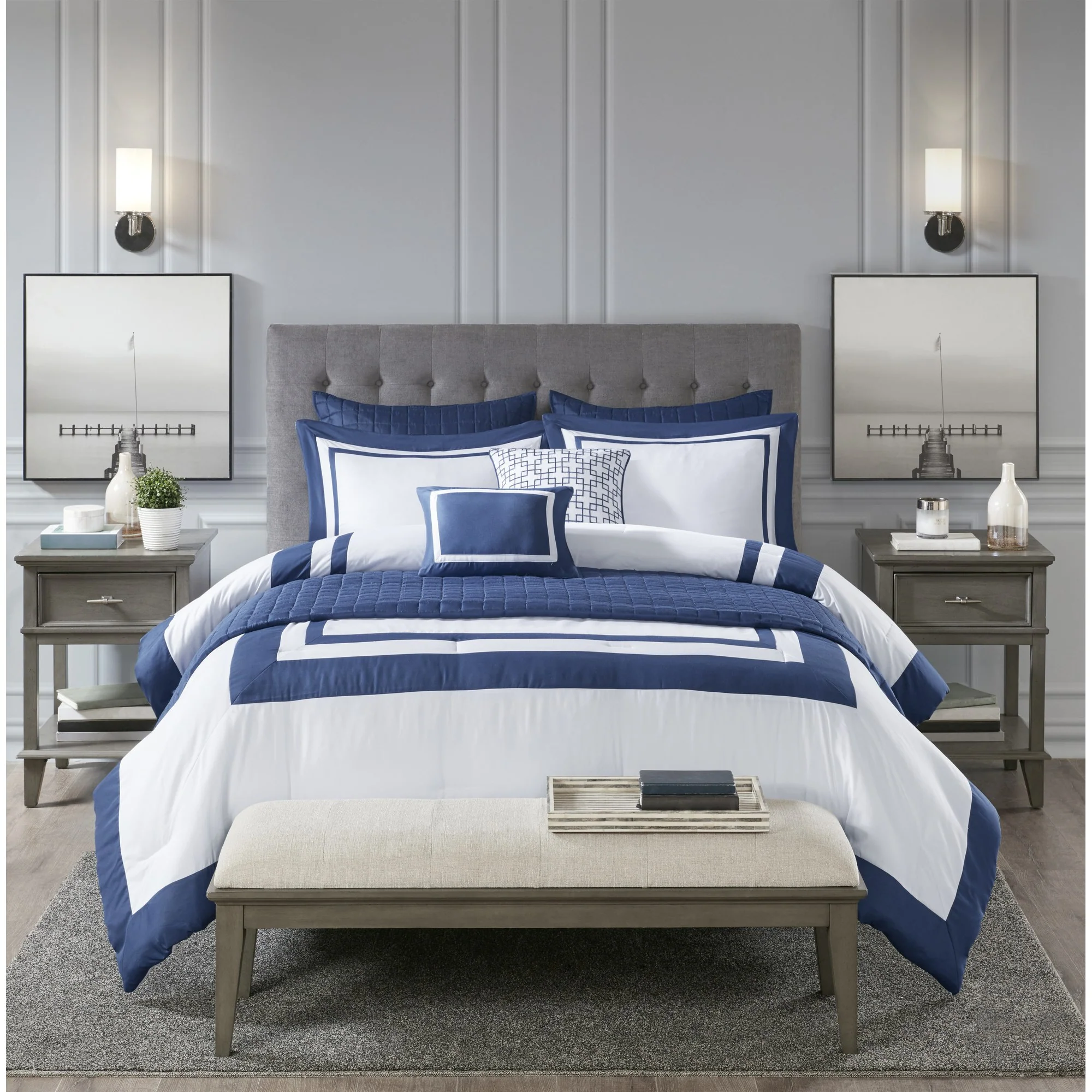 Heritage 8-Piece Comforter and Quilt Set Collection - Image 5