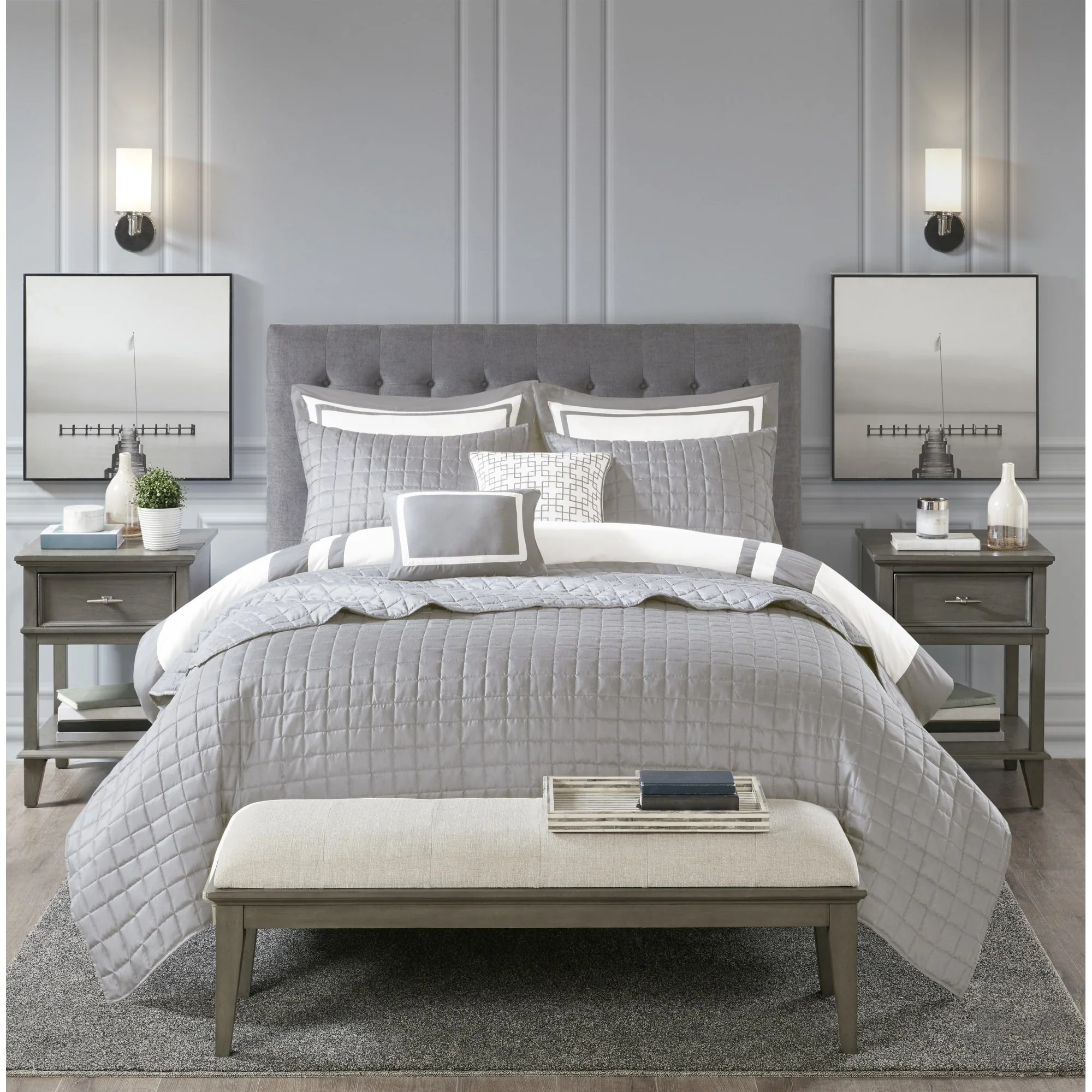Heritage 8-Piece Comforter and Quilt Set Collection - Image 9
