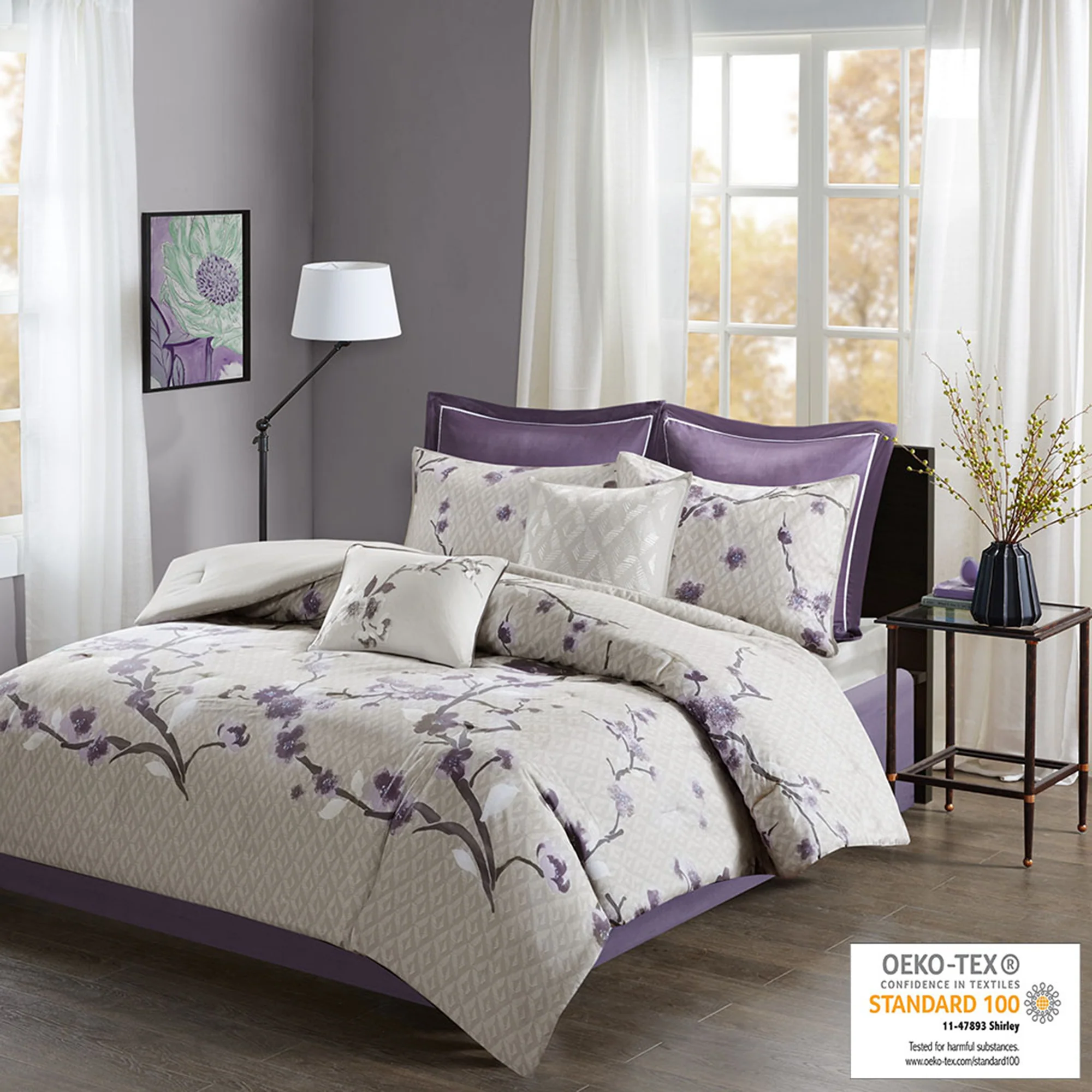 Holly 8-Piece Cotton Comforter Set - Image 8