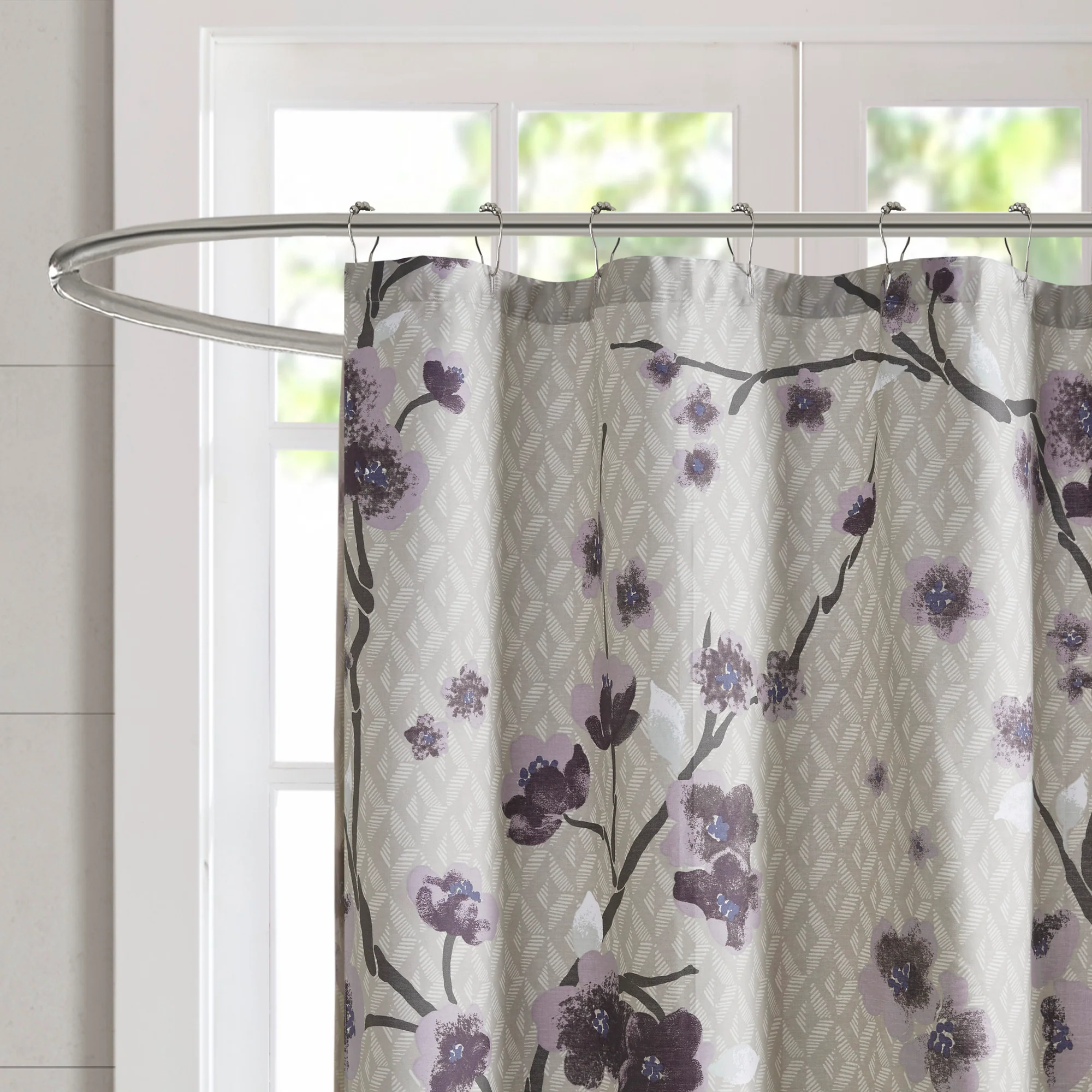 Holly Cotton Shower Curtain - Image 2