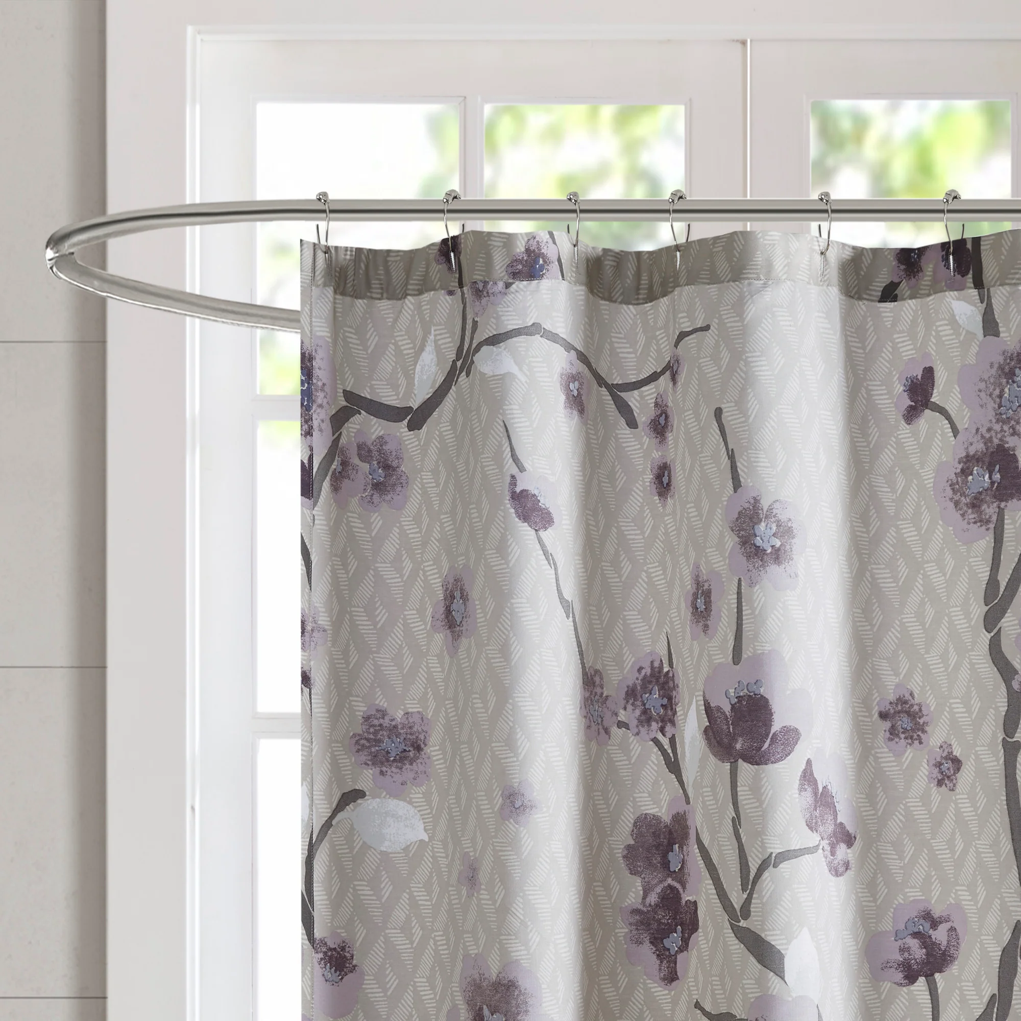 Holly Cotton Shower Curtain - Image 3