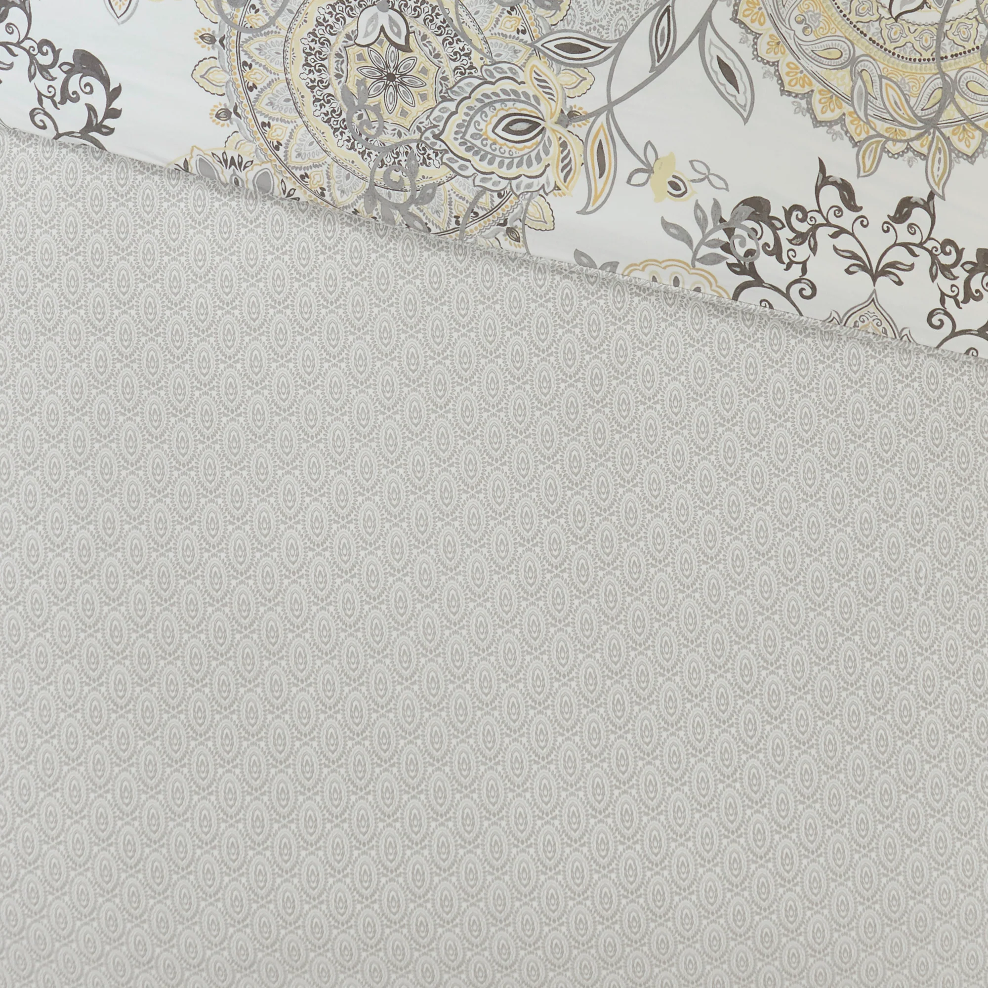 Isla 8-Piece Cotton Floral Printed Reversible Comforter Set - Image 11