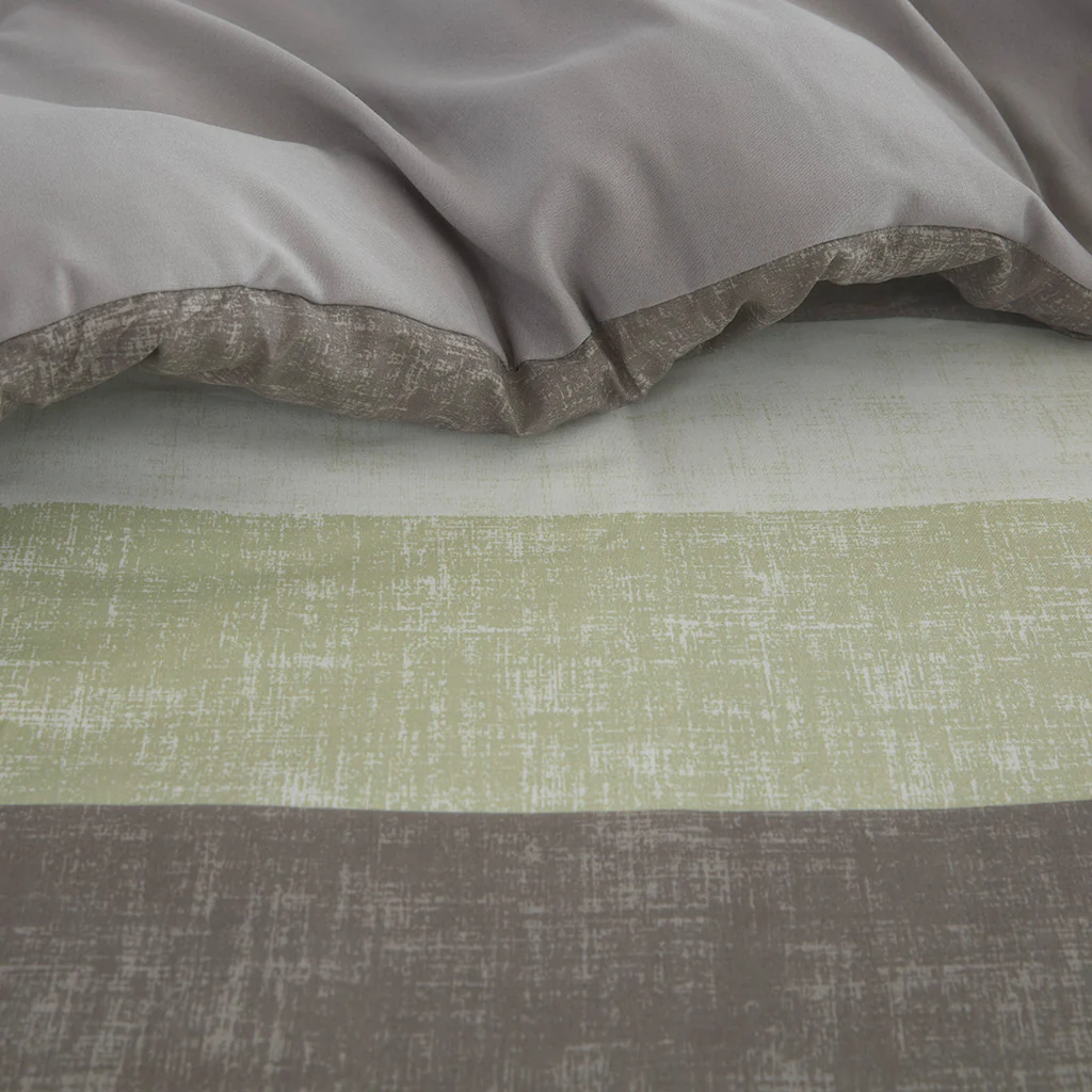 Jaxon Stripe Comforter Set with Bed Sheets - Image 53