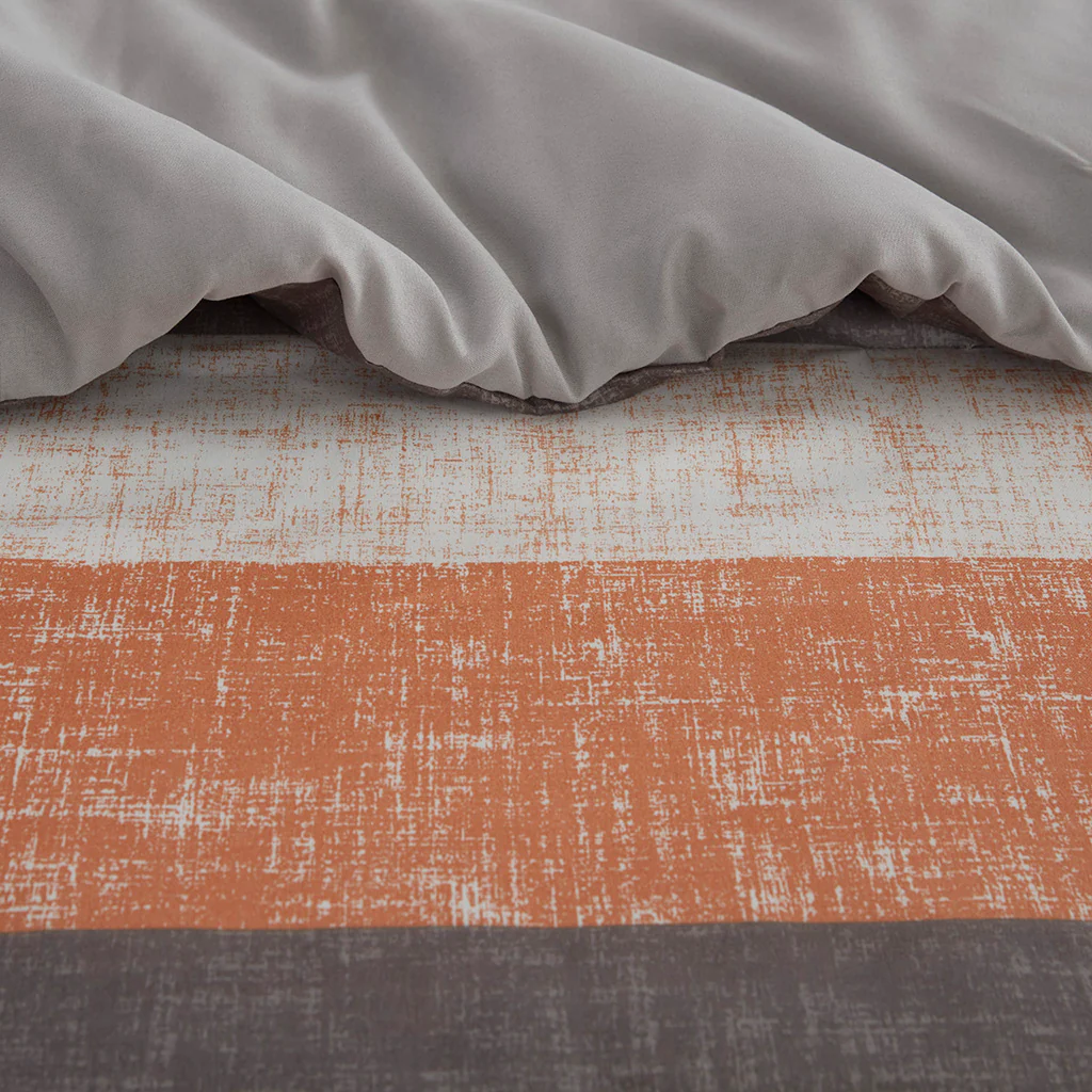 Jaxon Stripe Comforter Set with Bed Sheets - Image 54
