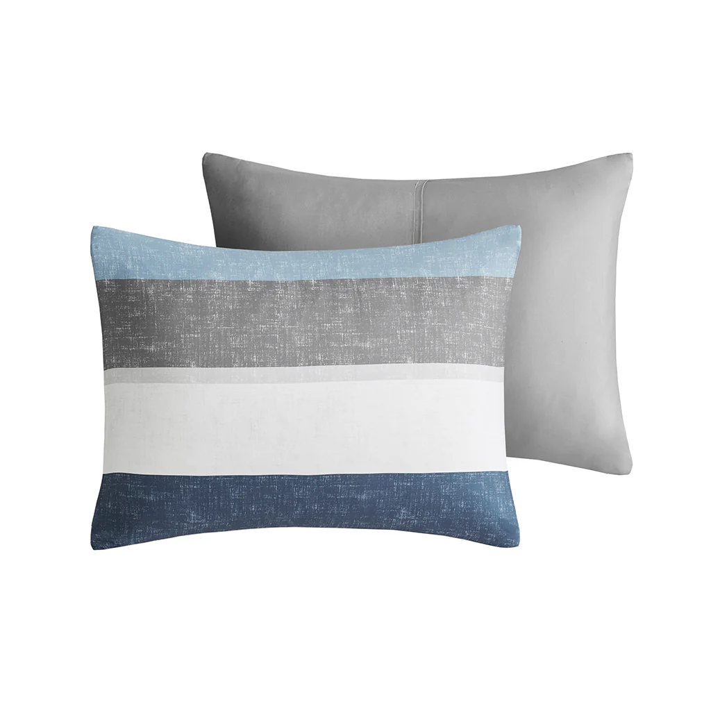 Jaxon Stripe Comforter Set with Bed Sheets - Image 64