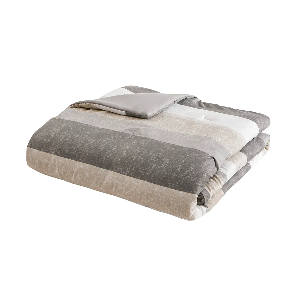 Jaxon Stripe Comforter Set with Bed Sheets - Image 65