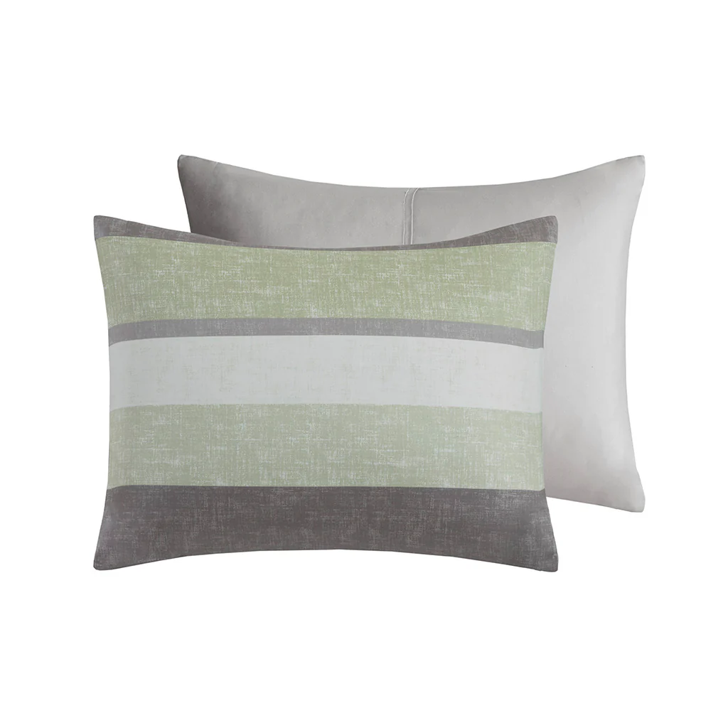 Jaxon Stripe Comforter Set with Bed Sheets - Image 67