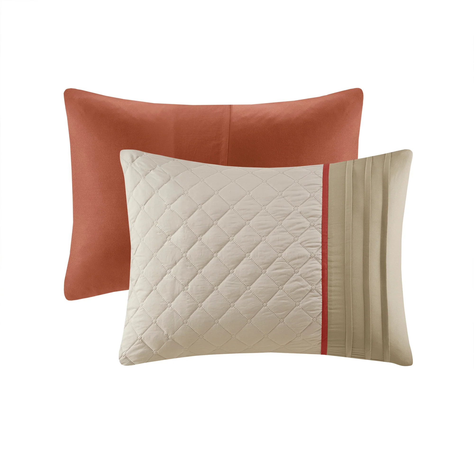 Jenson 7-Piece Color Block Stripe Comforter Set with Throw Pillows - Image 27