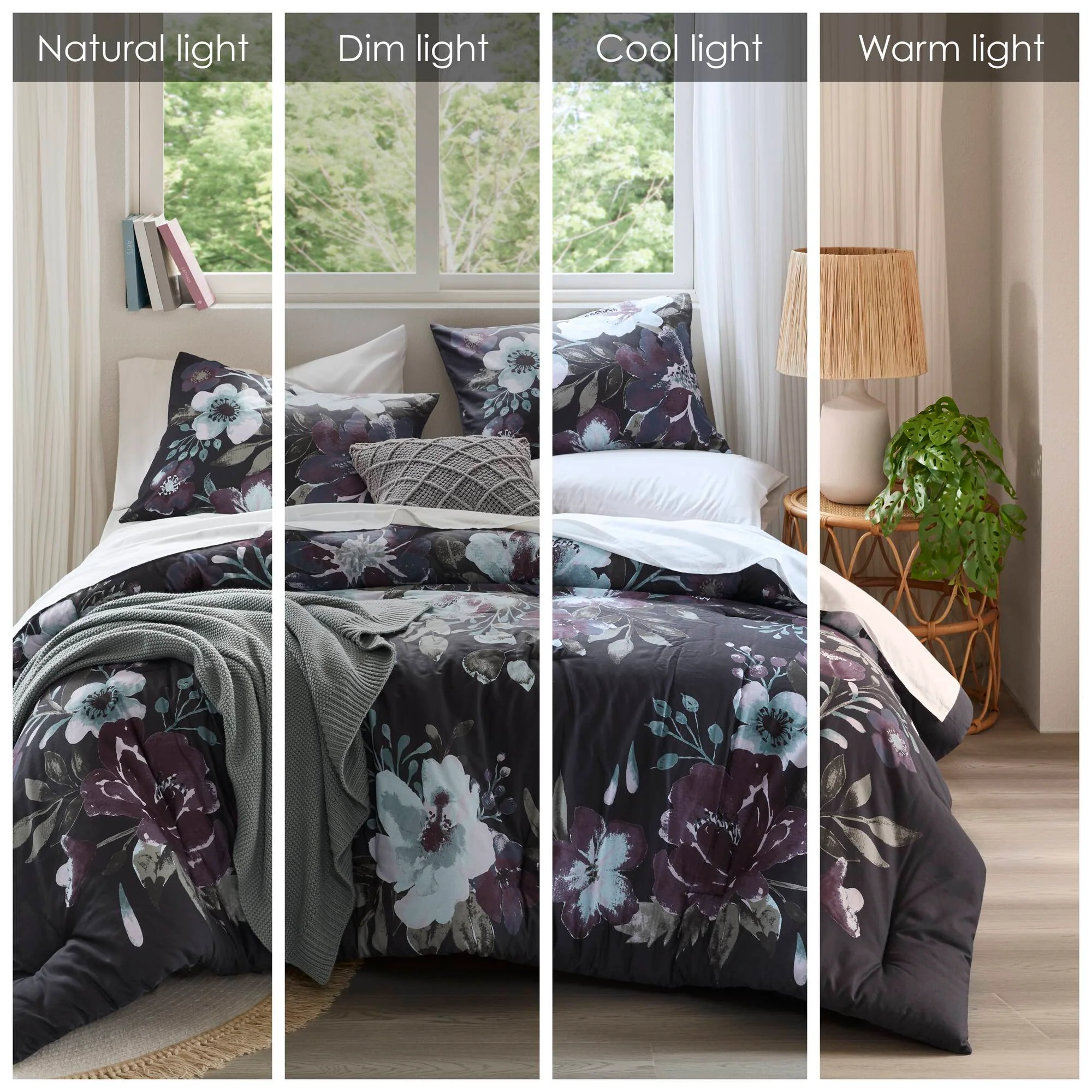 Jolene 3-Piece Cotton Printed Comforter Set - Image 5