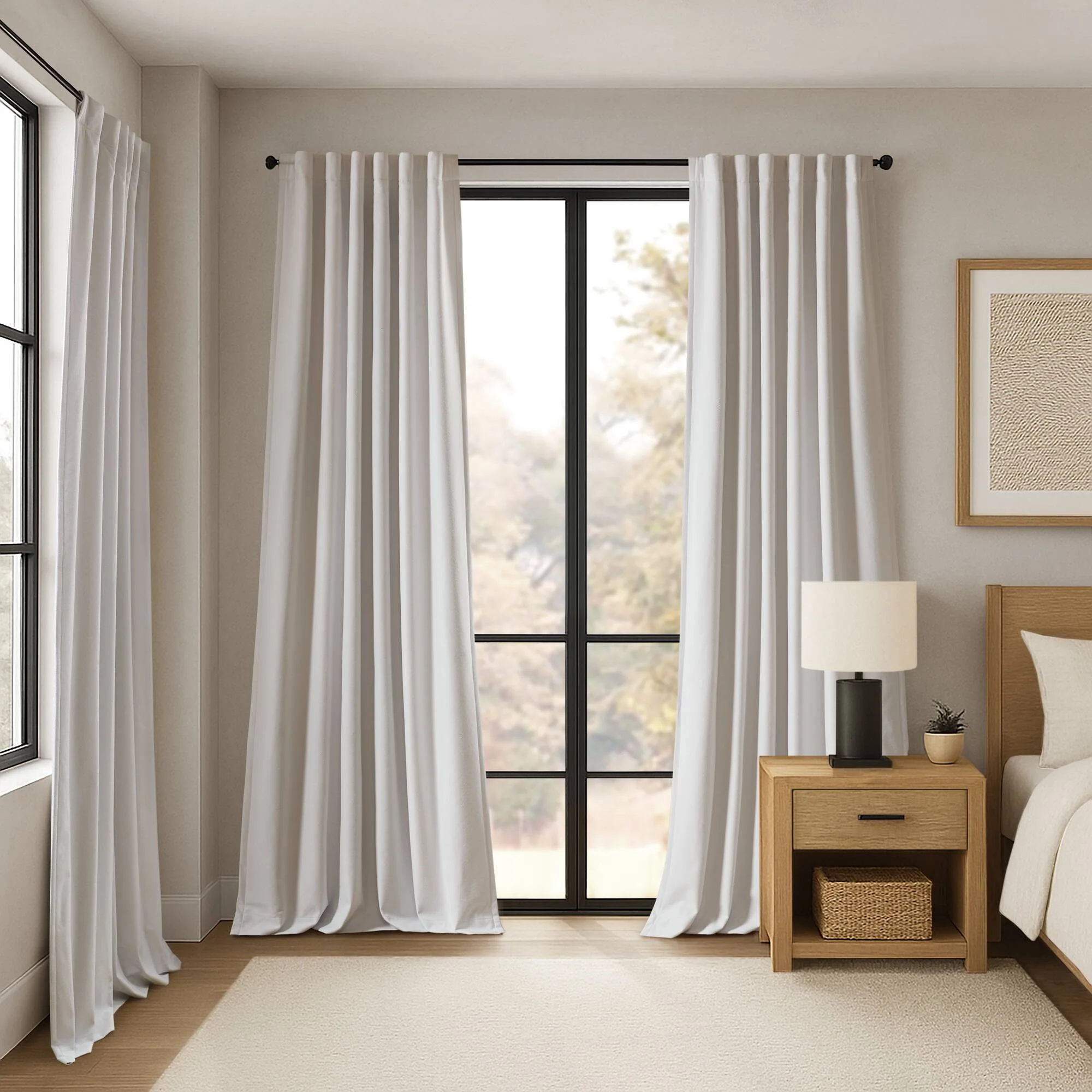 Karien Sound blocking/Total blackout curtain panel pair - Image 18