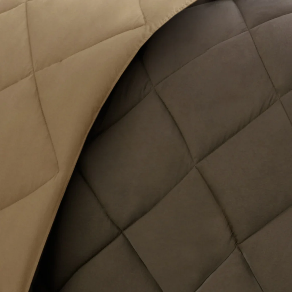 Larkspur 3M Scotchgard Diamond Quilting Reversible Down Alternative Comforter Set - Image 42