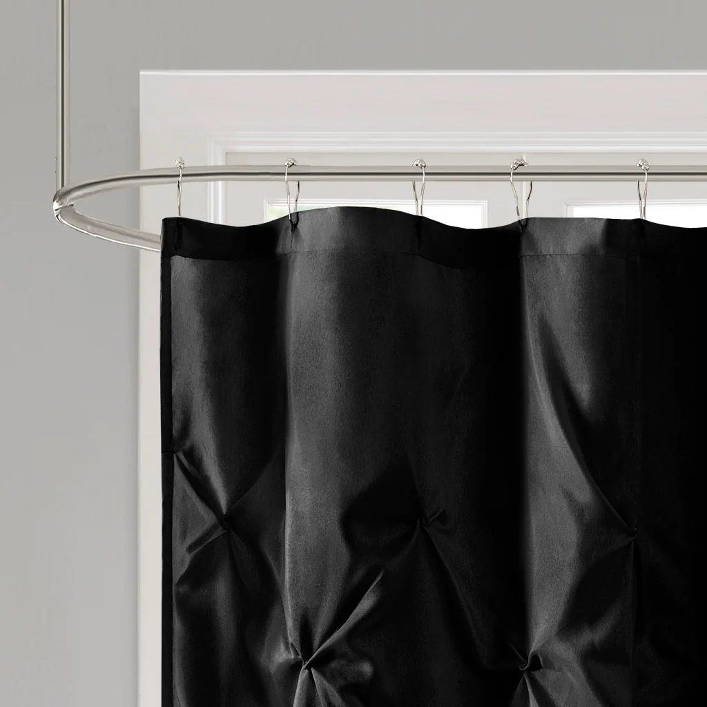 Laurel Tufted Semi-Sheer Shower Curtain - Image 16