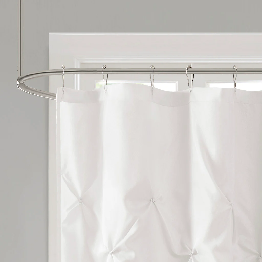 Laurel Tufted Semi-Sheer Shower Curtain - Image 18