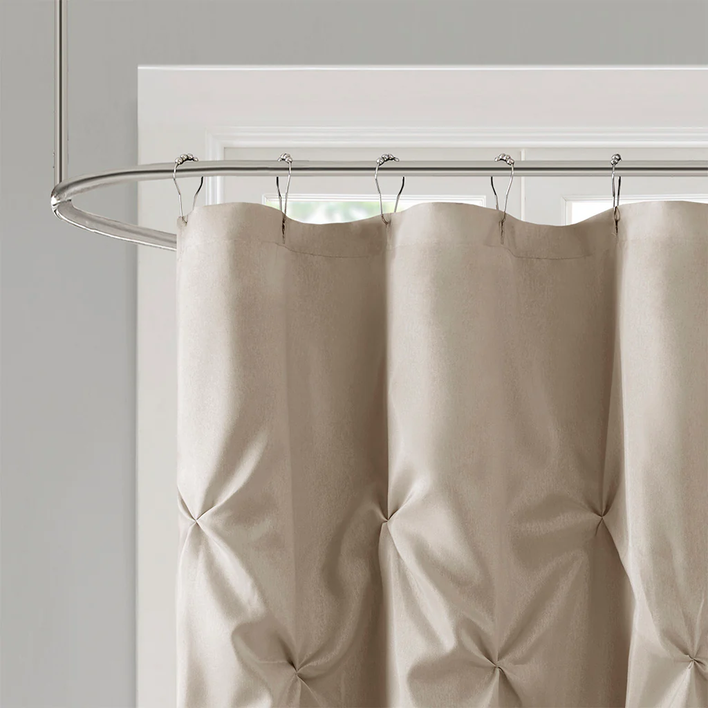 Laurel Tufted Semi-Sheer Shower Curtain - Image 19