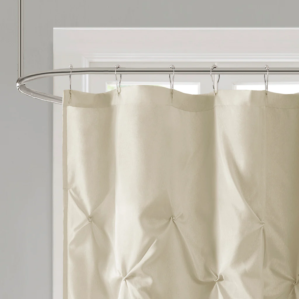Laurel Tufted Semi-Sheer Shower Curtain - Image 20