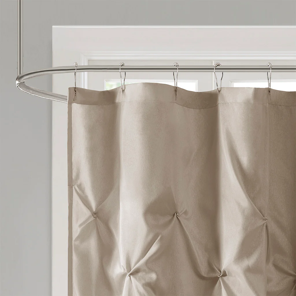 Laurel Tufted Semi-Sheer Shower Curtain - Image 21