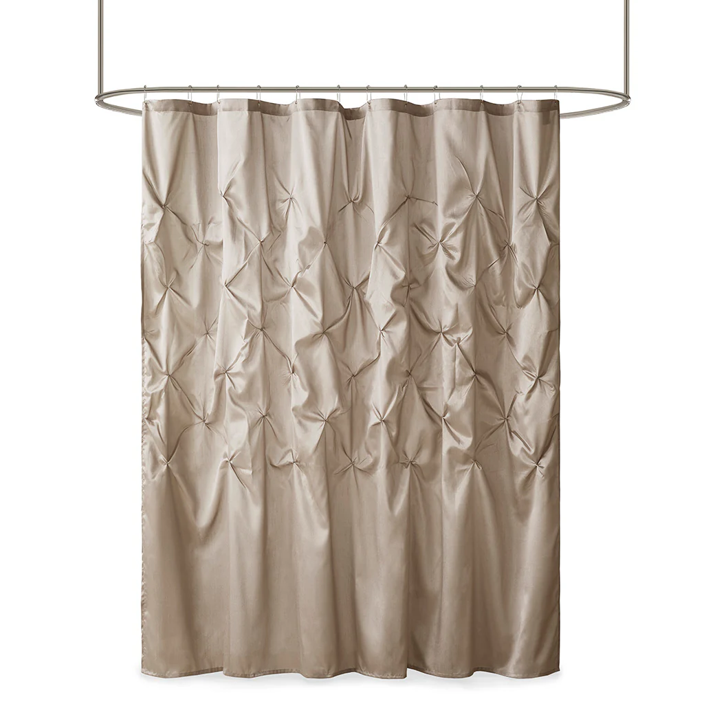 Laurel Tufted Semi-Sheer Shower Curtain - Image 9