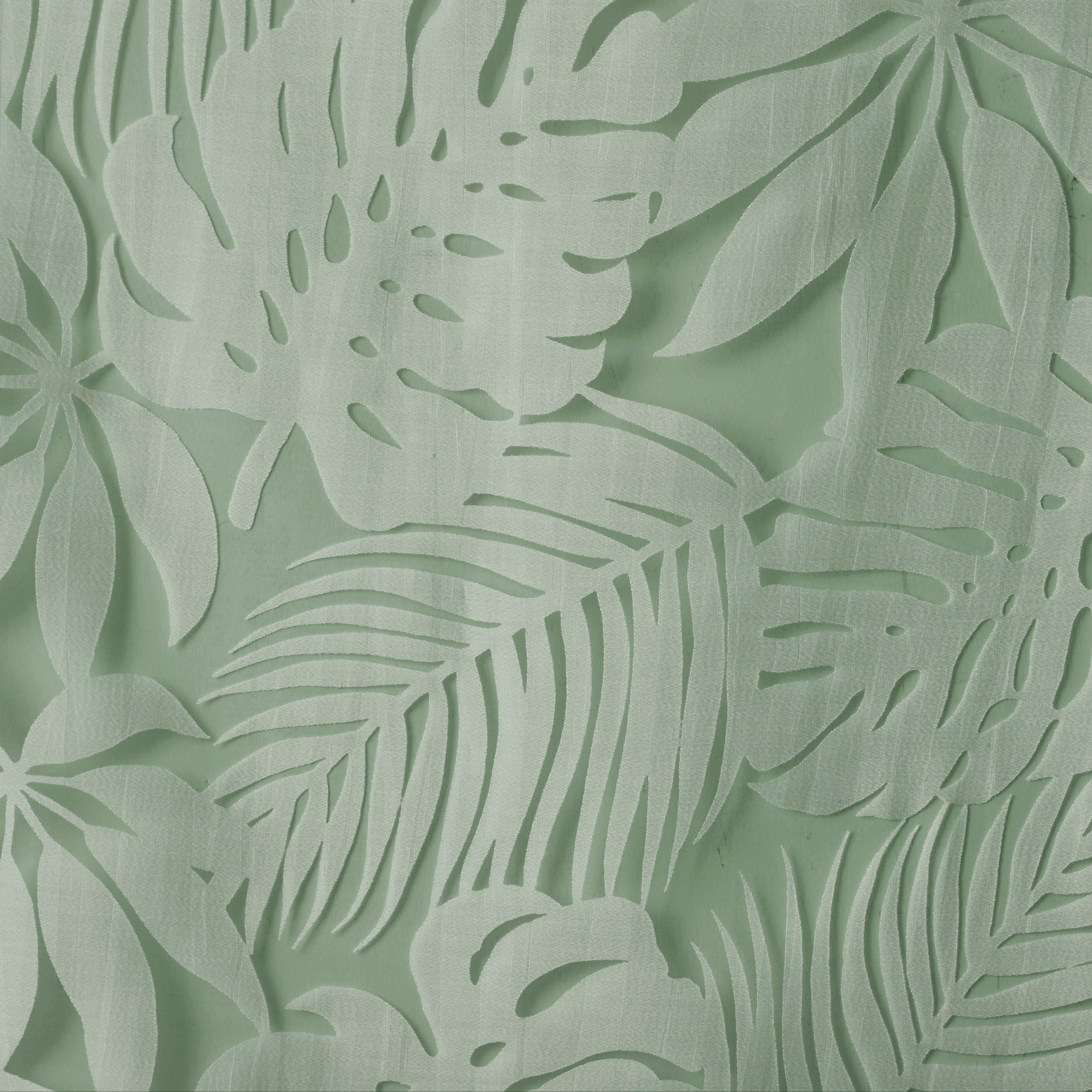 Leilani Palm Leaf Burnout Window Sheer - Image 10