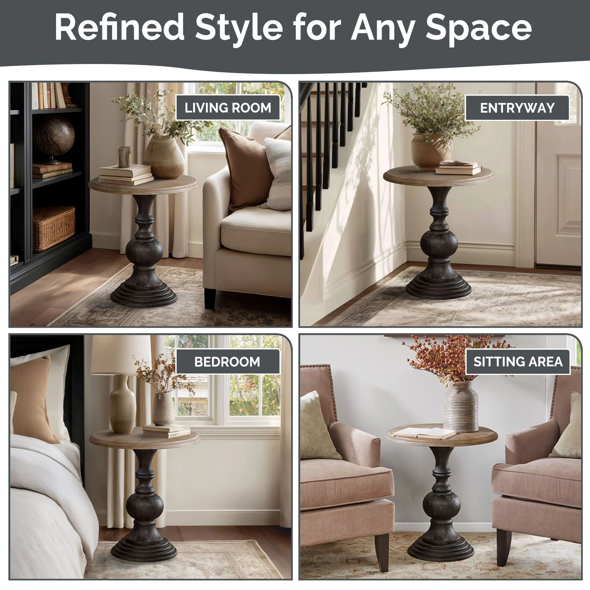 Lexi 22" Accent Table - Image 9