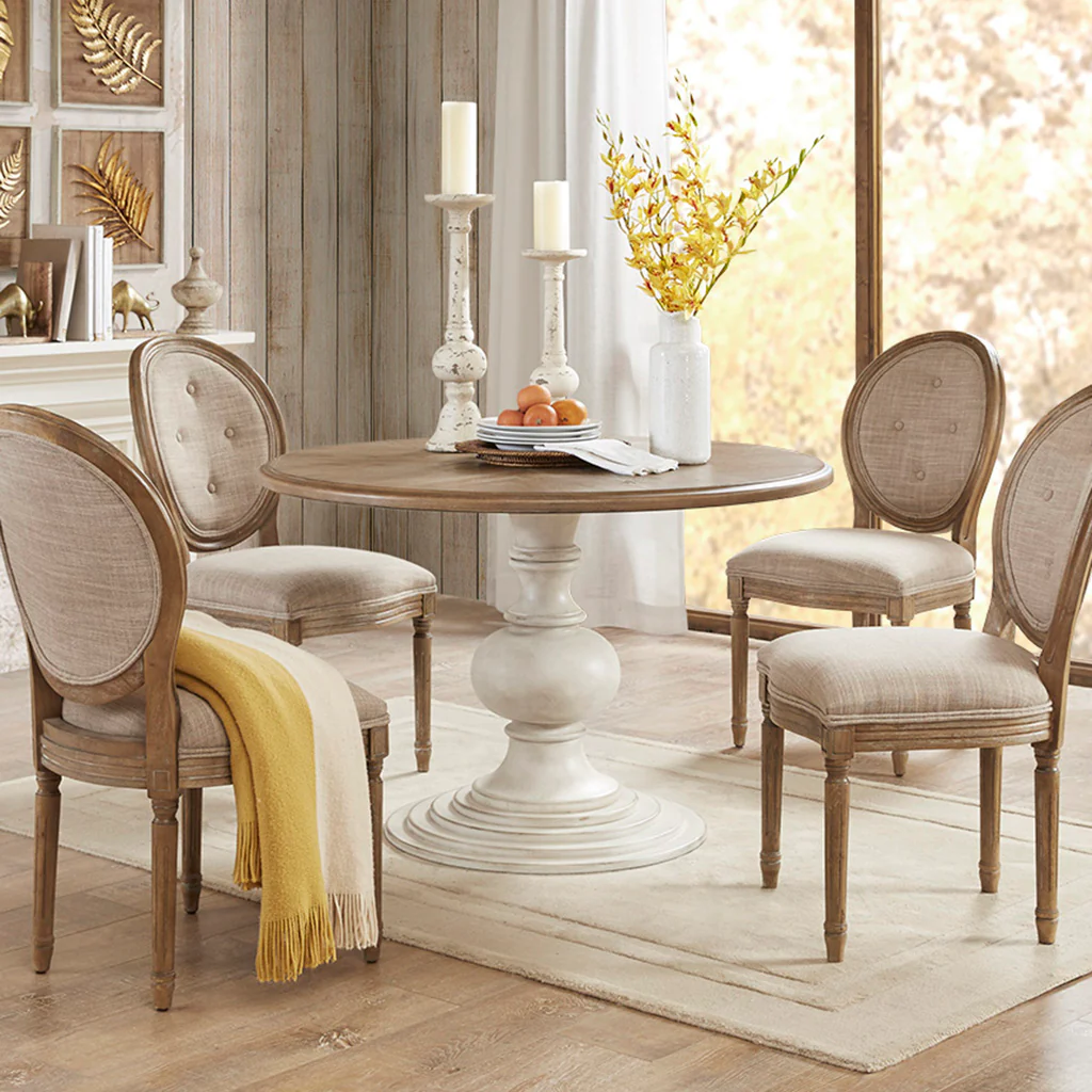 Lexi 46" Round Pedestal Dining Table - Image 9