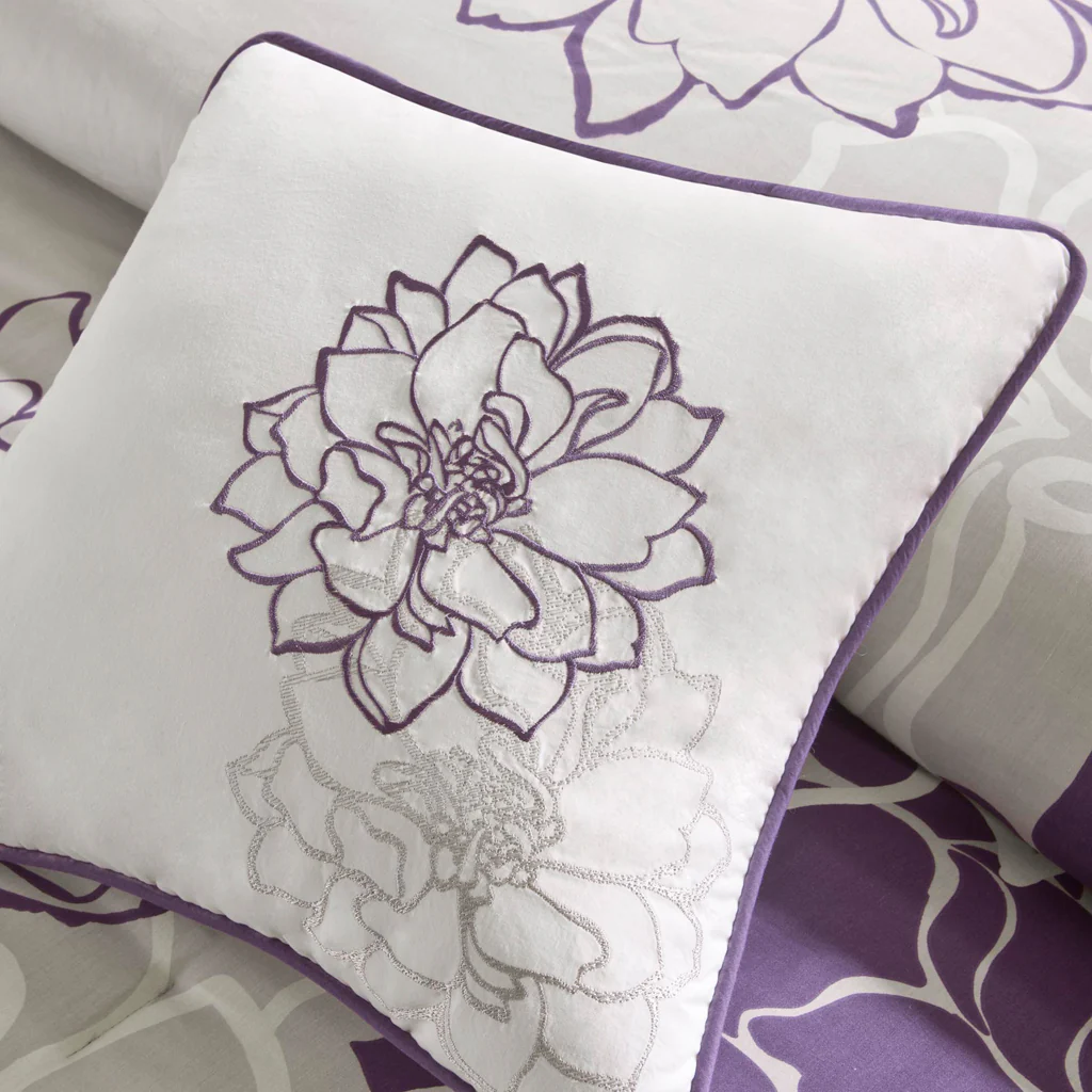 Lola Printed Cotton Sateen Comforter Set - Image 13