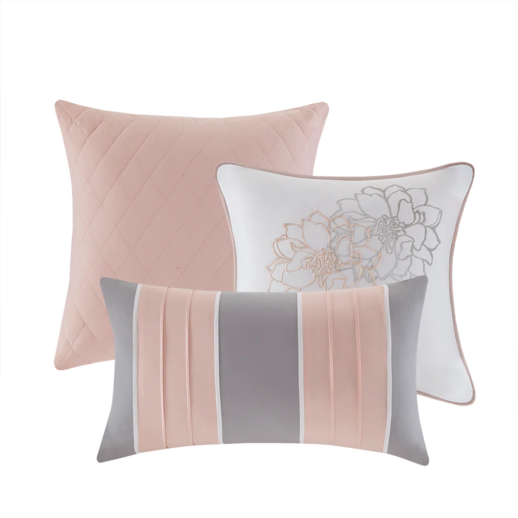 Lola Printed Cotton Sateen Comforter Set - Image 21
