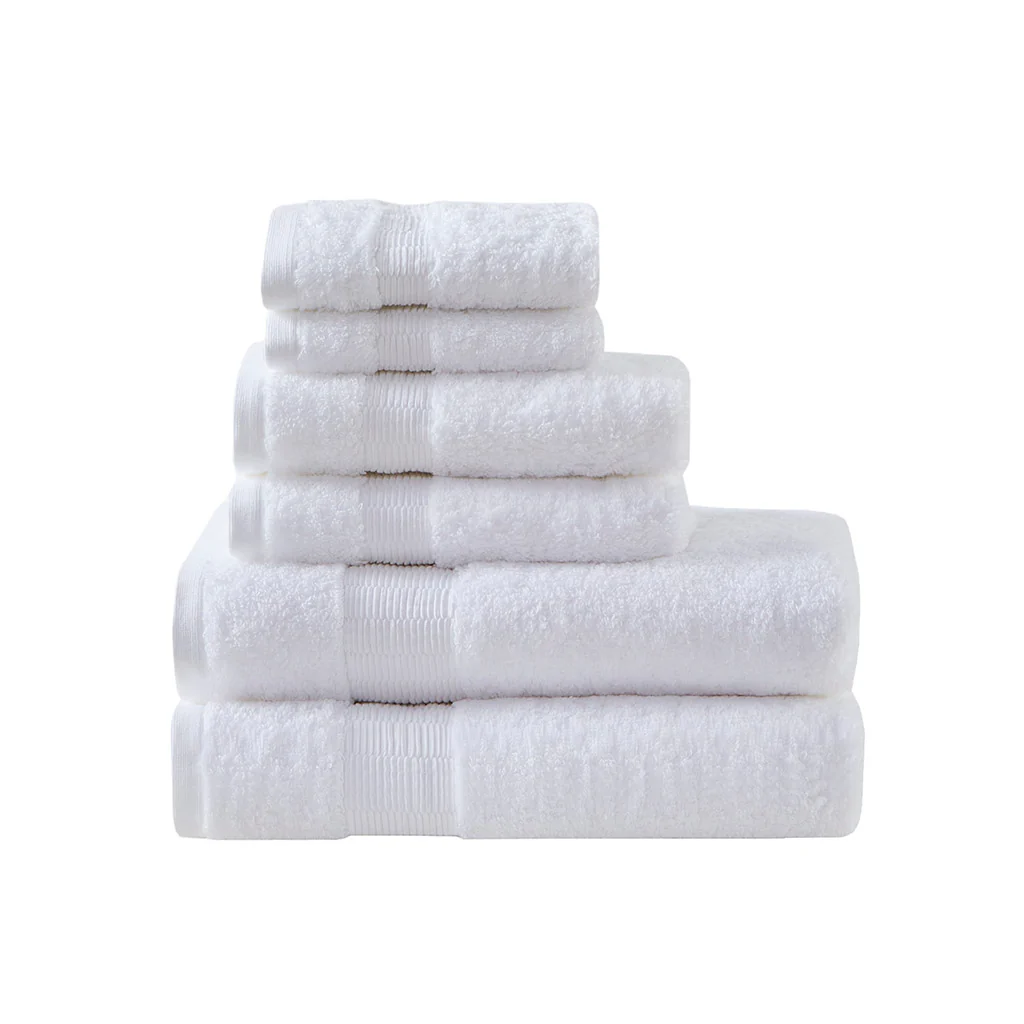 Luce 100% Egyptian Cotton 6-Piece Towel Set - Image 11
