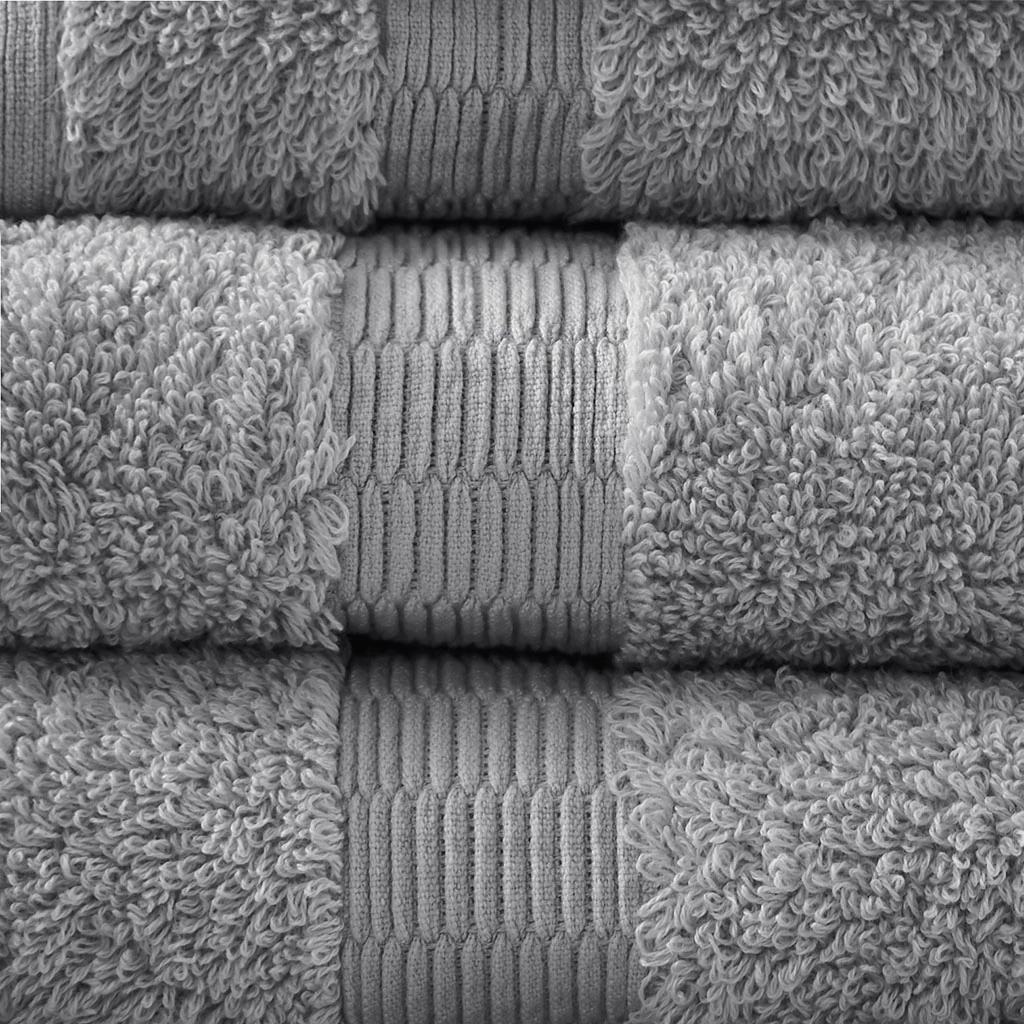 Luce 100% Egyptian Cotton 6-Piece Towel Set - Image 14