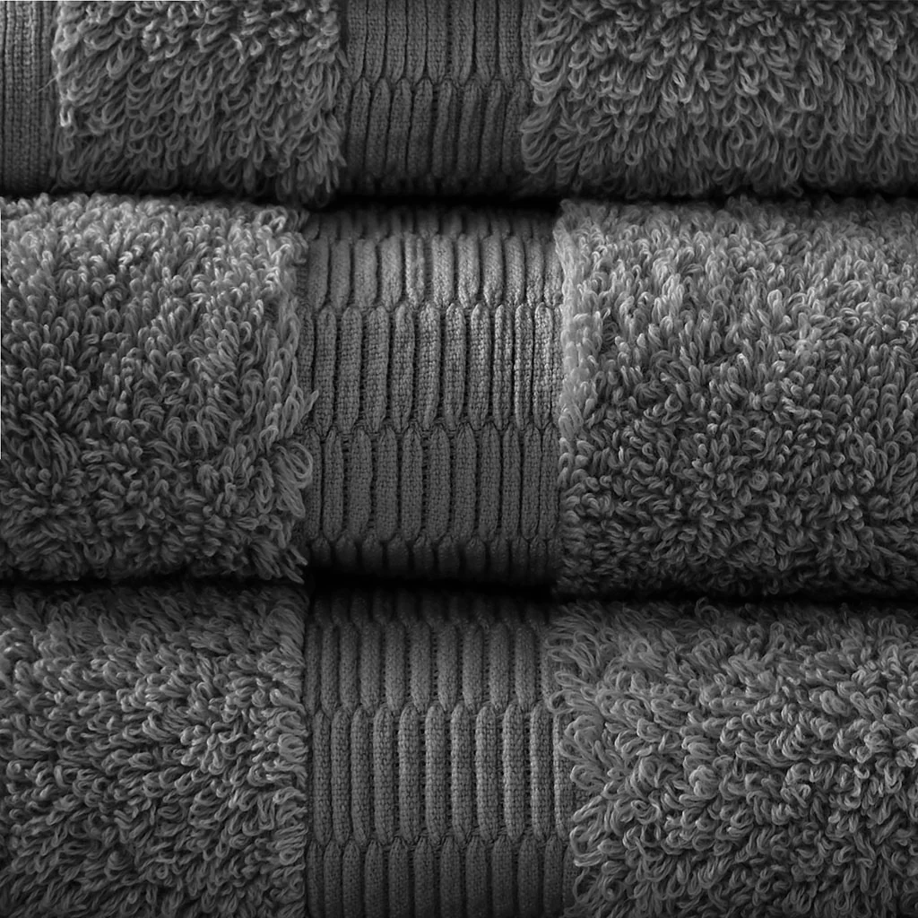 Luce 100% Egyptian Cotton 6-Piece Towel Set - Image 16