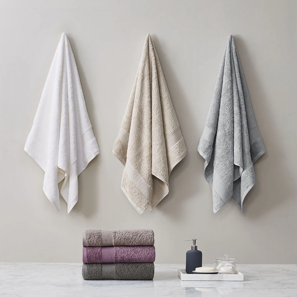 Luce 100% Egyptian Cotton 6-Piece Towel Set - Image 26