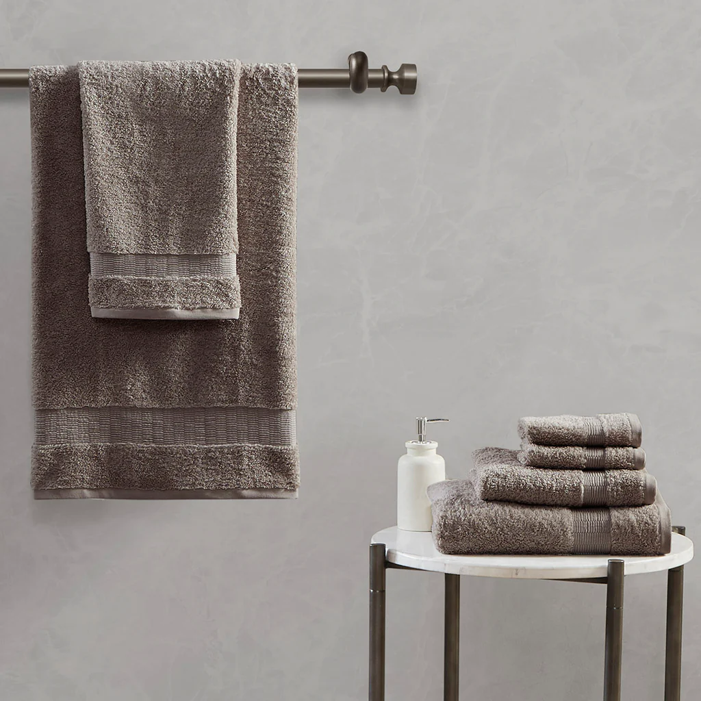 Luce 100% Egyptian Cotton 6-Piece Towel Set - Image 3