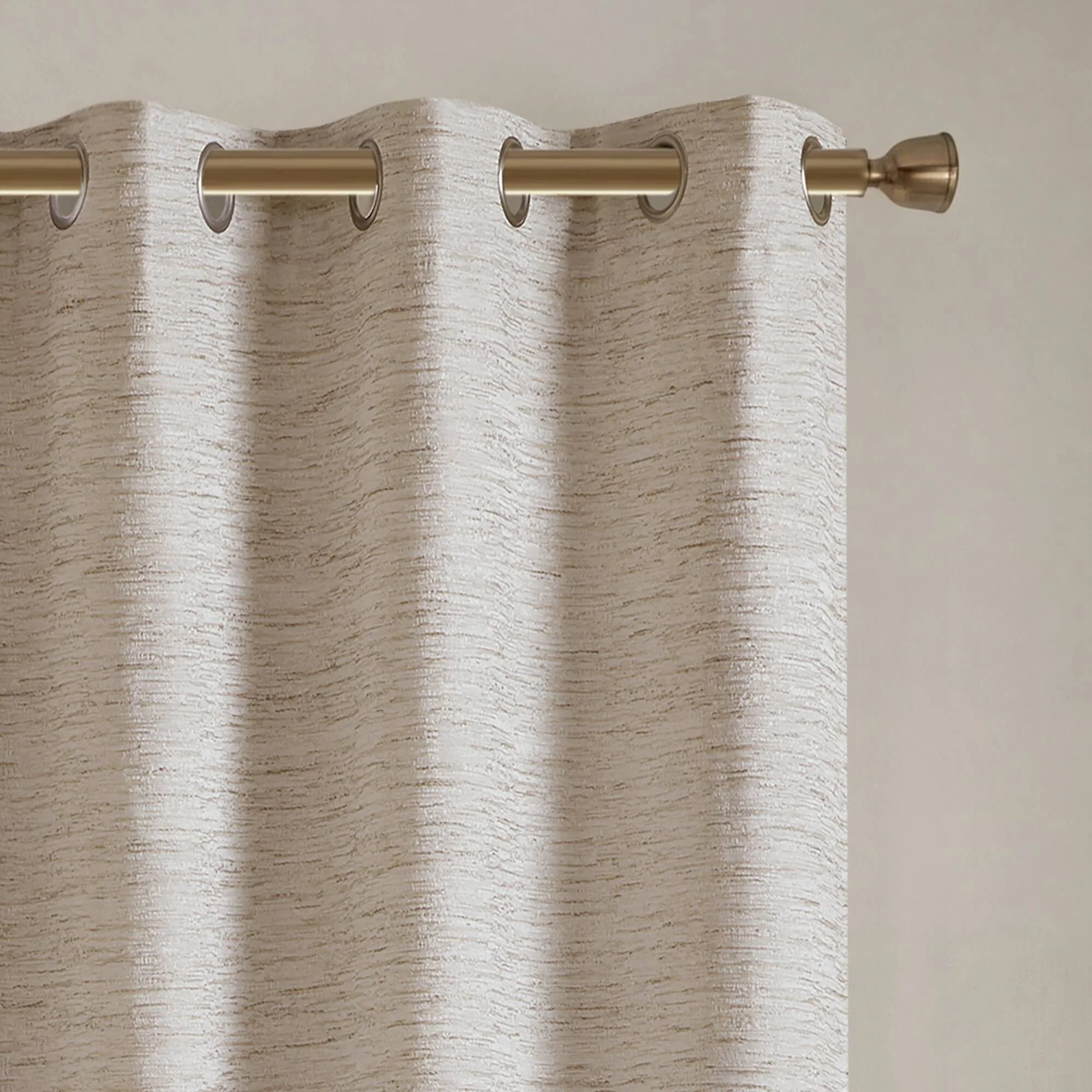 Luna 100% Polyester Luna Total Blackout Window Panel - Image 8